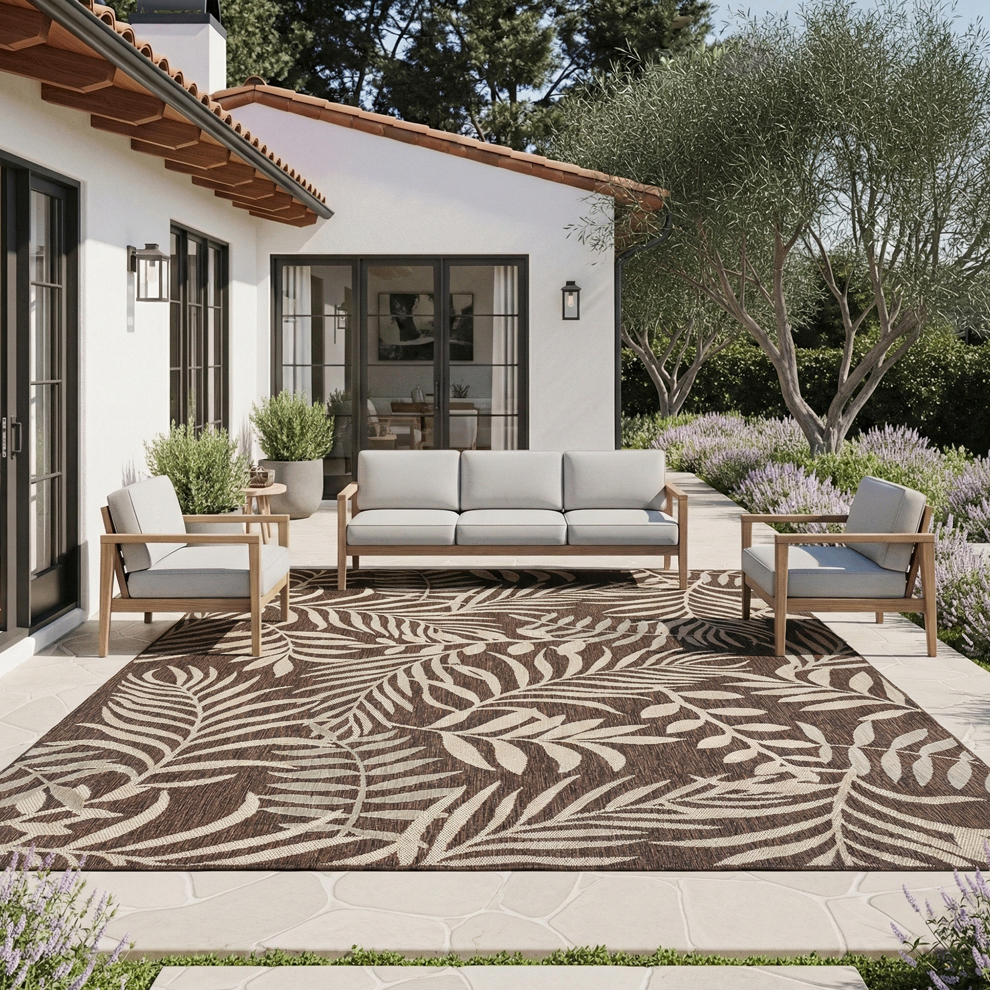 Gertmenian Naples Collection Akela Indoor/Outdoor Area Rug | Costco