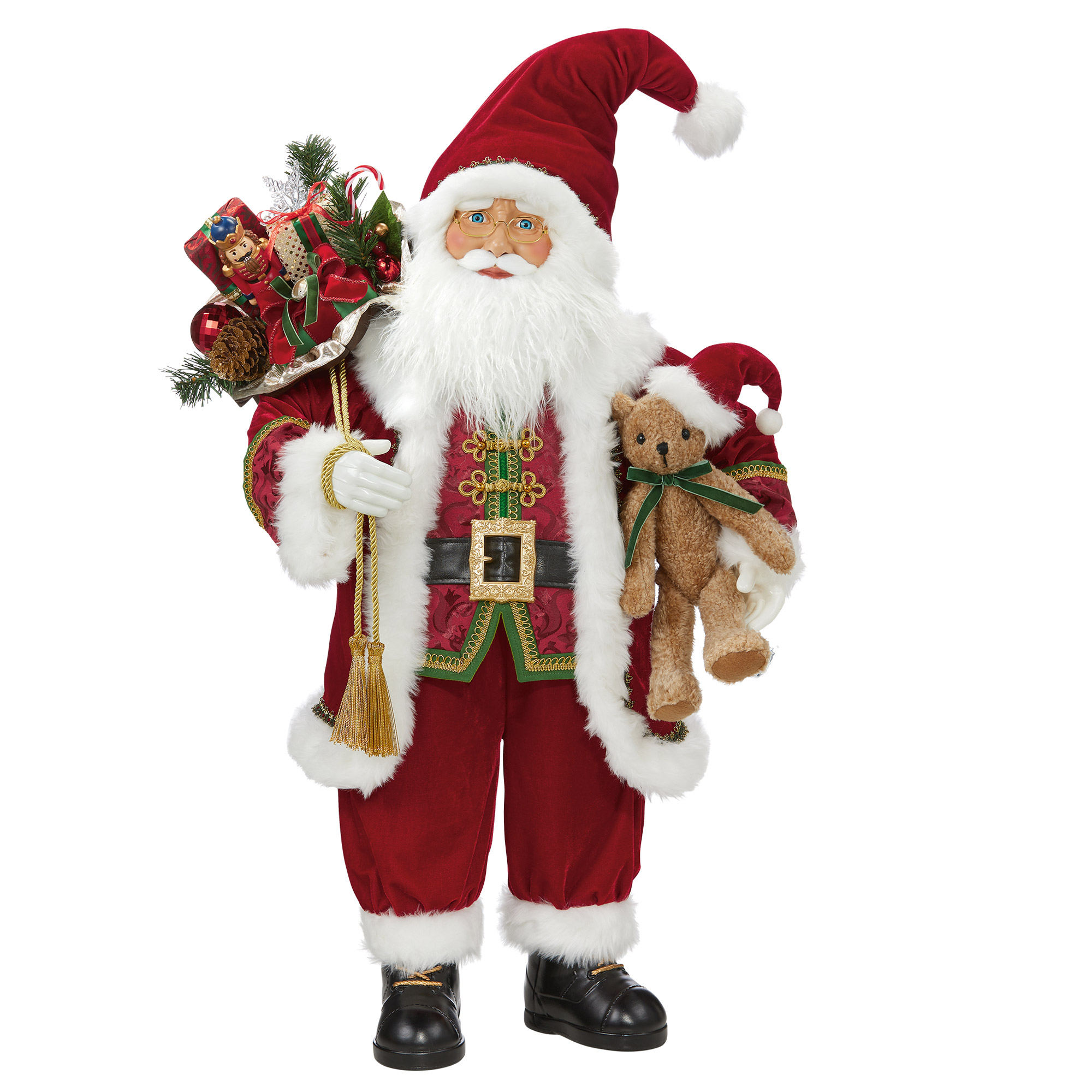 0.91 m (3 ft.) Fabric Santa