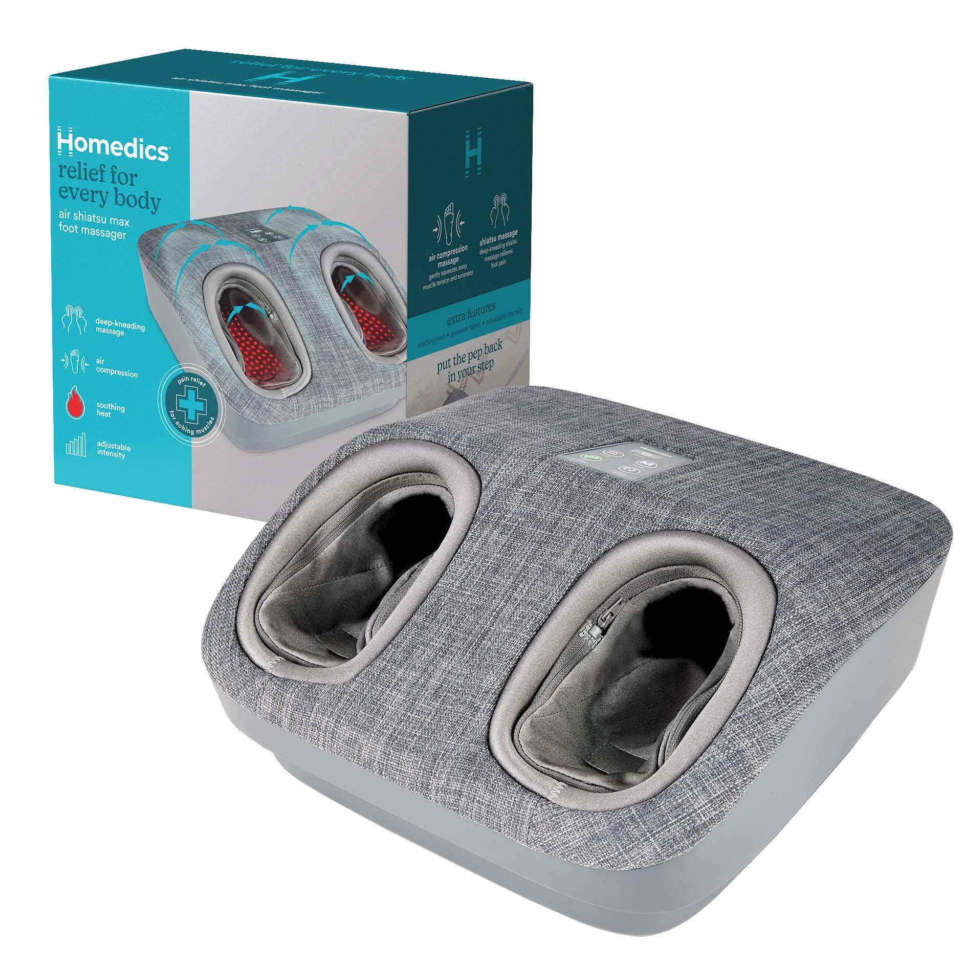 Homedics Air Shiatsu Max Foot Massager with Heat
