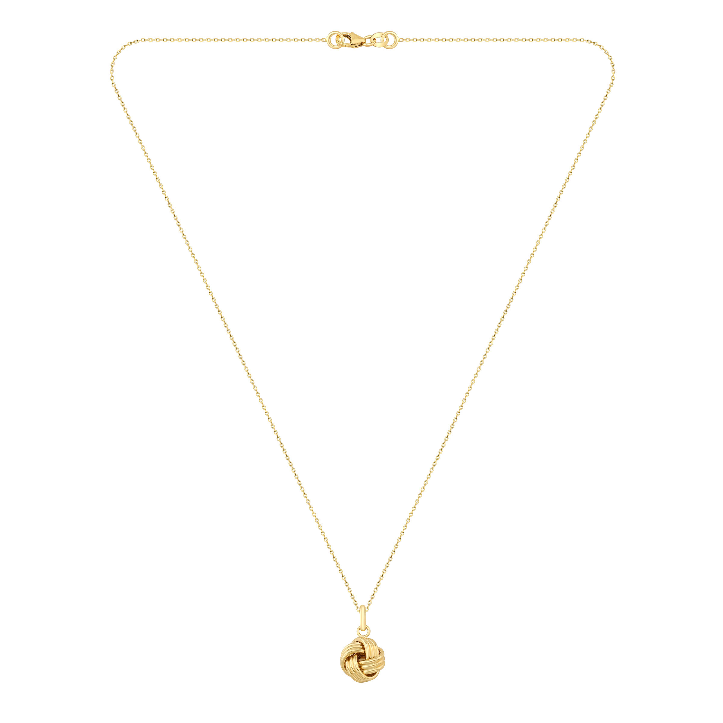 14kt Yellow Gold Love Knot Pendant | Costco