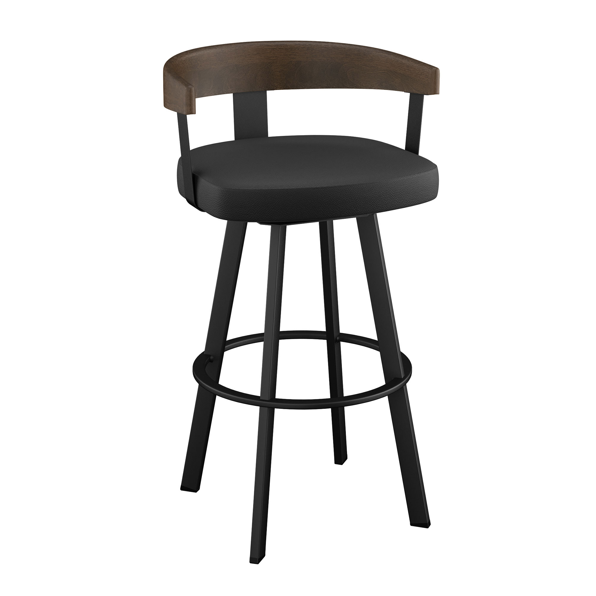 Amisco Lars Swivel Counter Stool