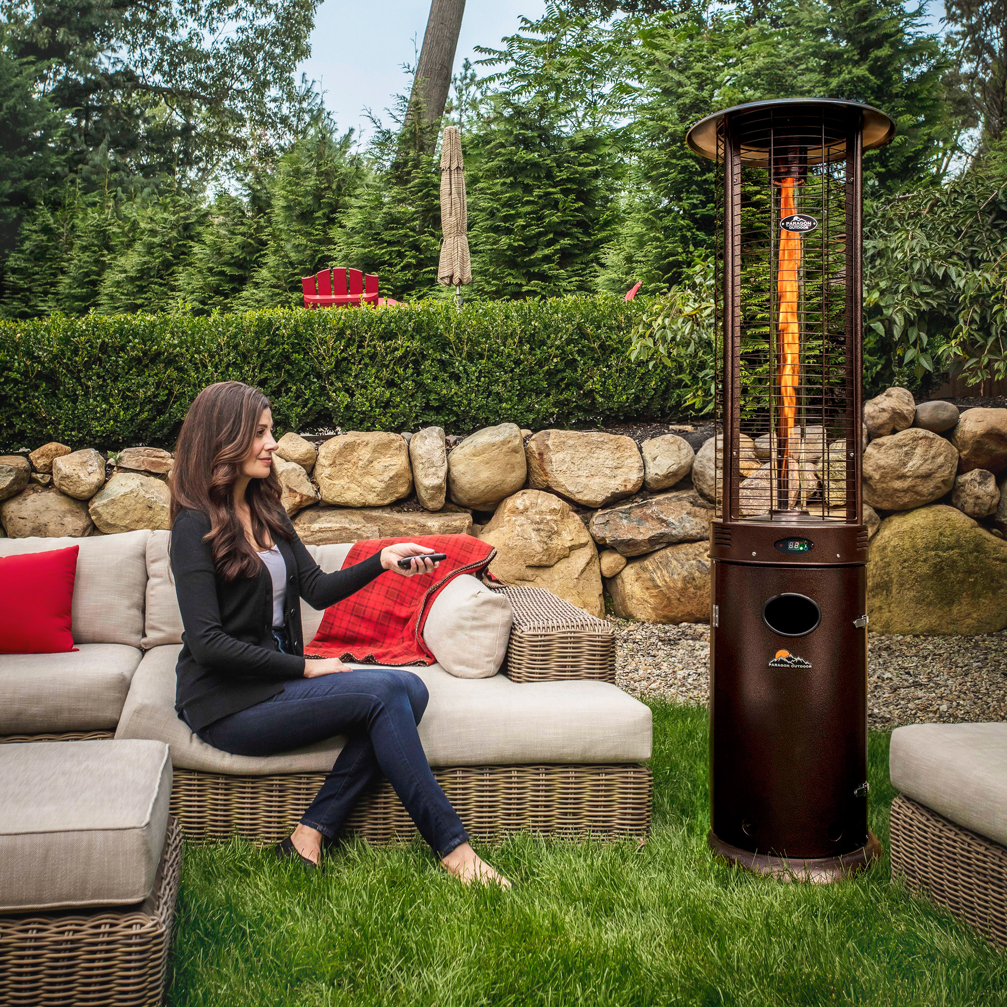 Paragon Outdoor Illume Digital Patio Heater with Remote Control 