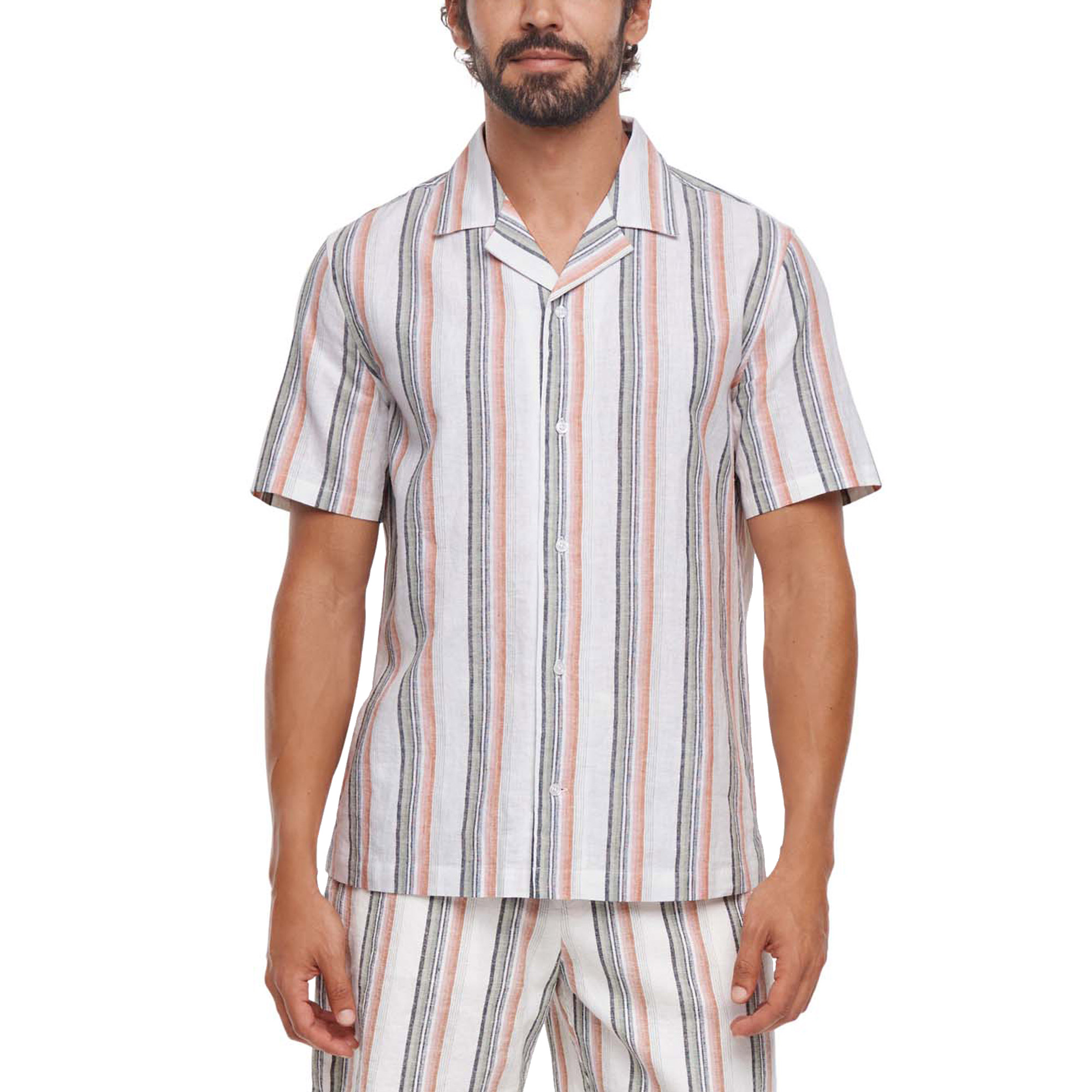 Gap Men's Short Sleeve Linen Blend Shirt | Costco