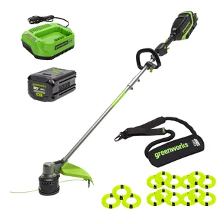 Greenworks 80V Gen 3 17" Brushless String Trimmer with 2.0Ah Battery & Charger