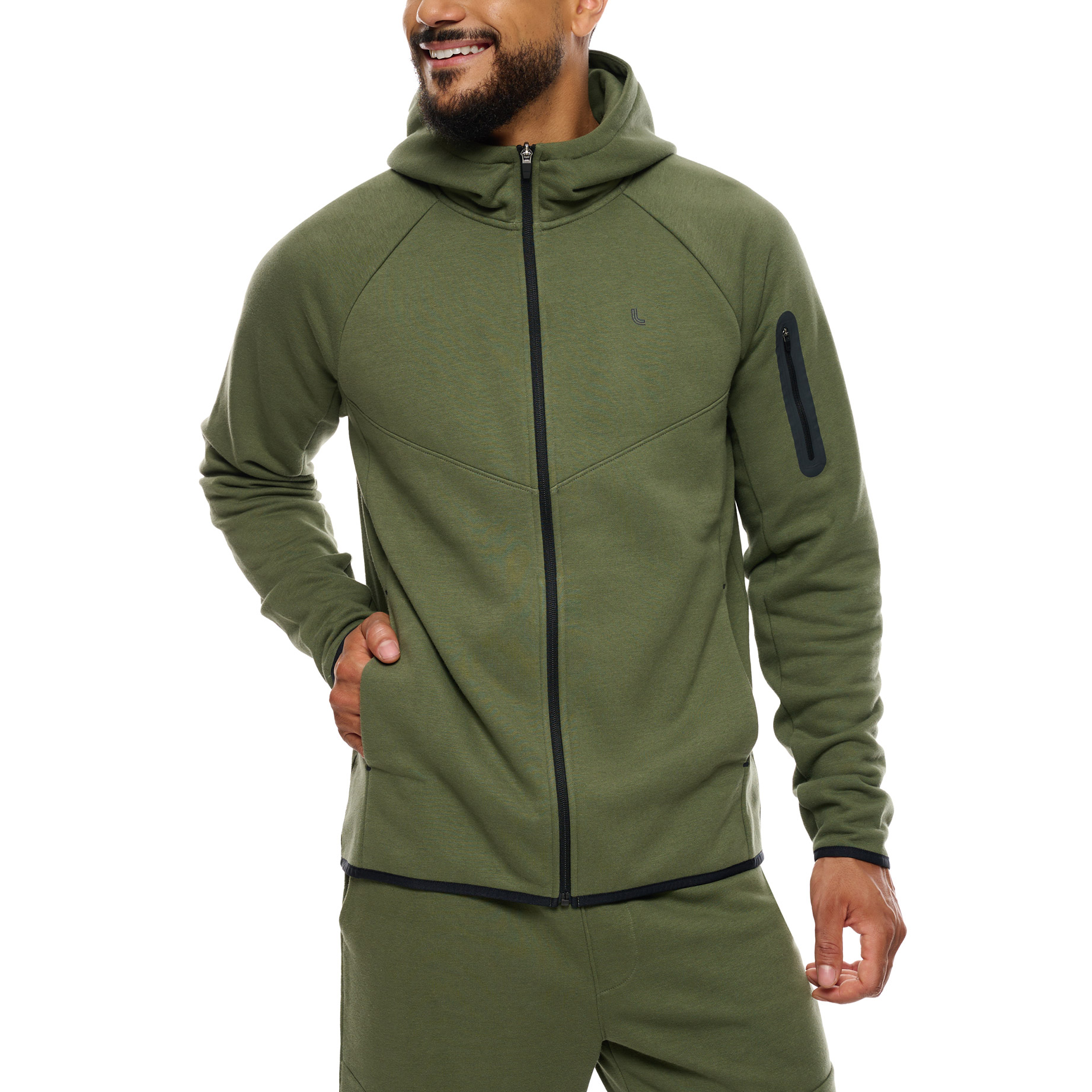 Lolë – Men’s Full-Zip Fleece Hoodie