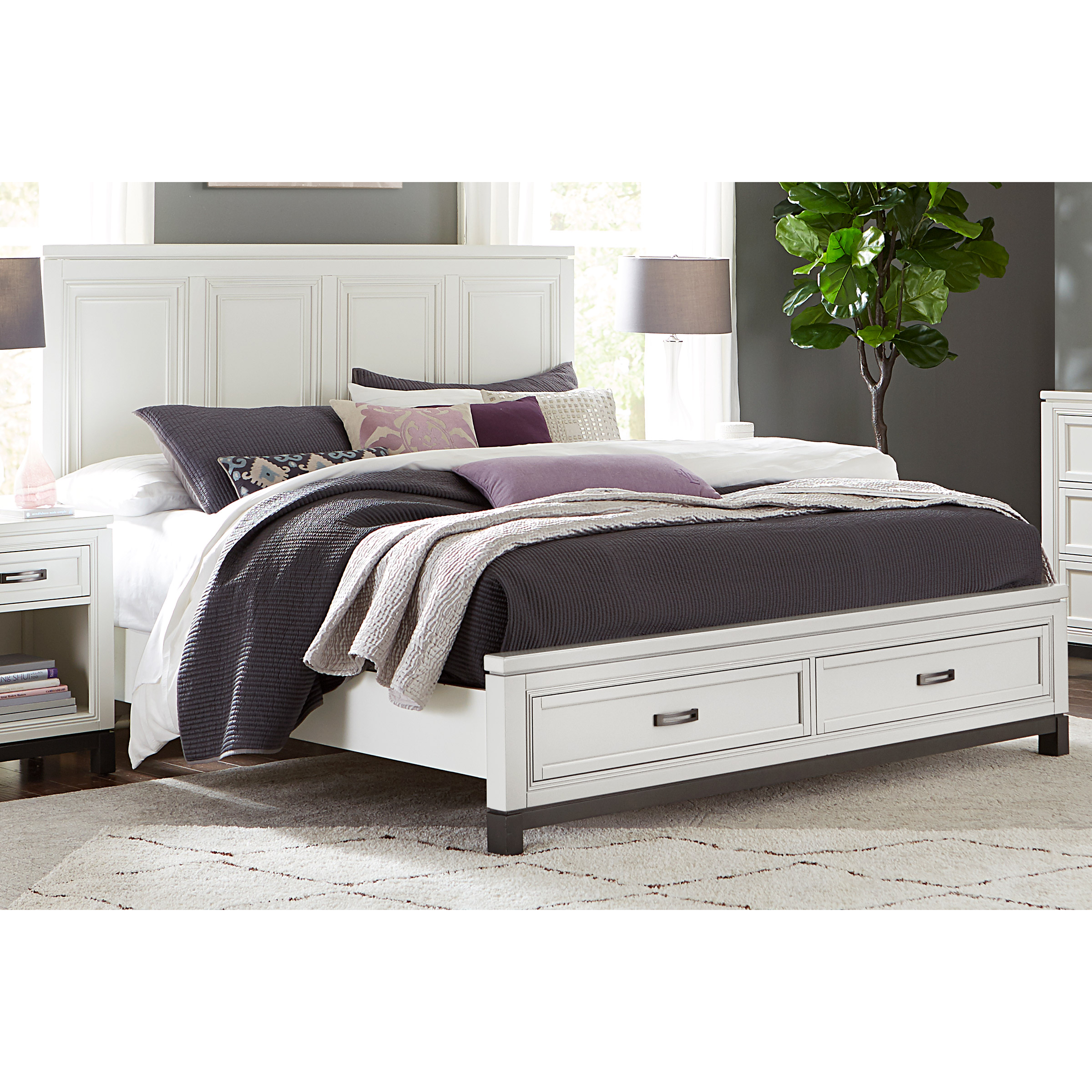 Norah Bedroom Collection in White