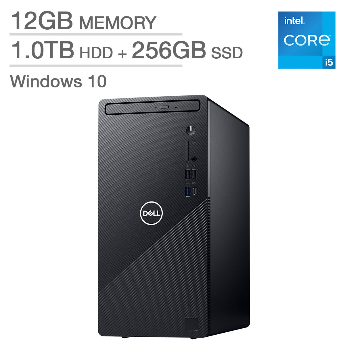 Dell Inspiron Desktop - 11th Gen Intel Core i5-11400 