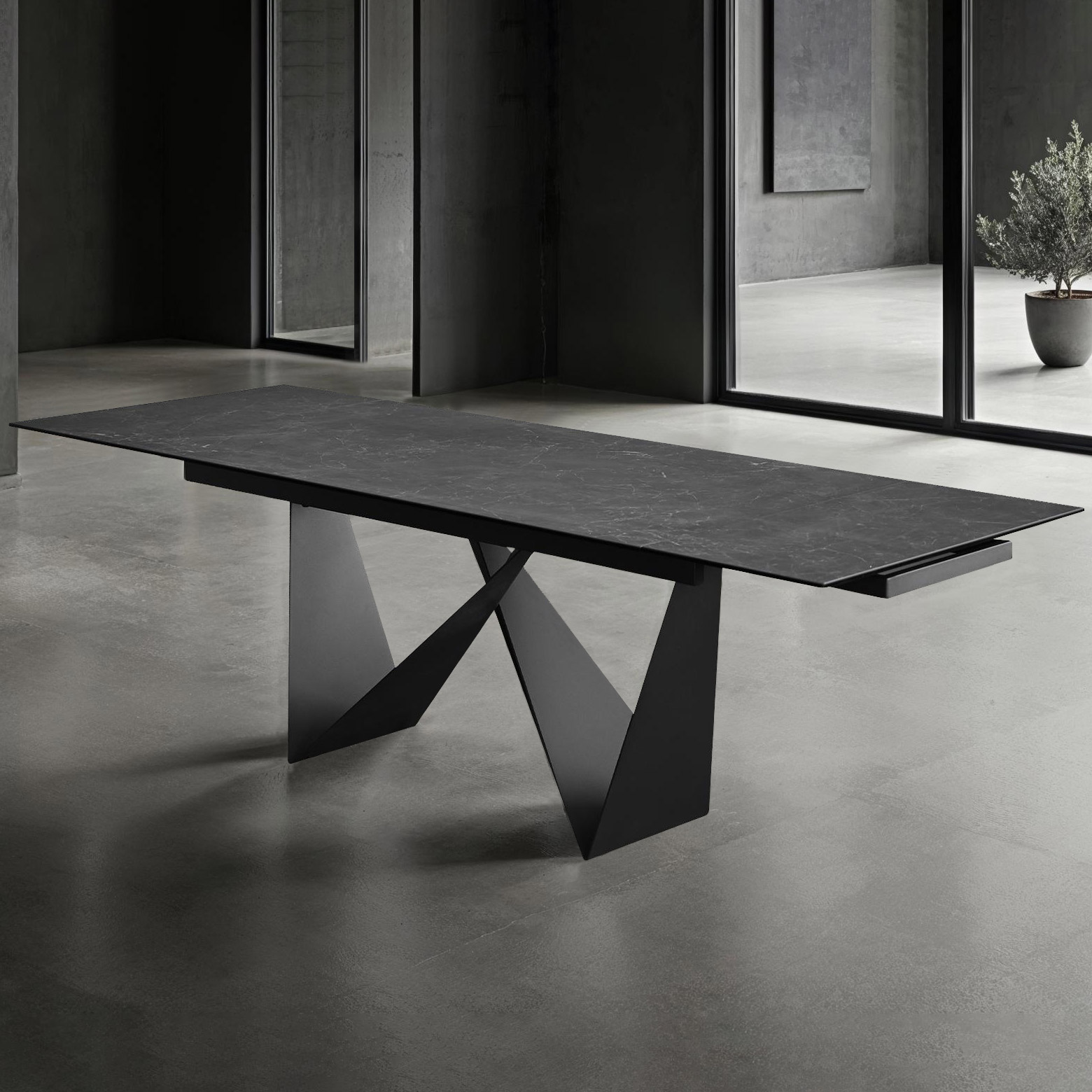 Mobital Westyn Double Extension Dining Table