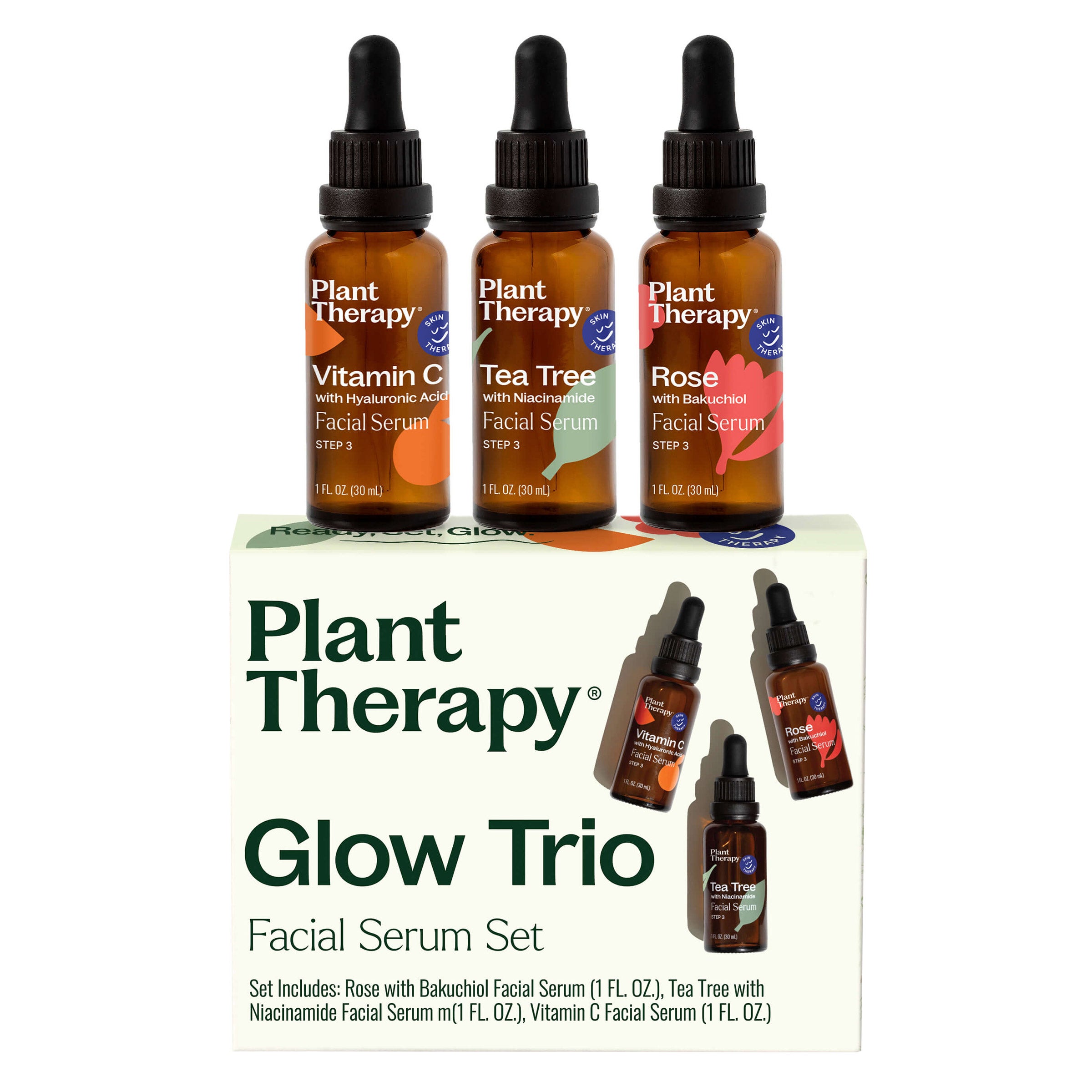 Plant Therapy Facial Serum Trio Set, 3 fl oz | Costco