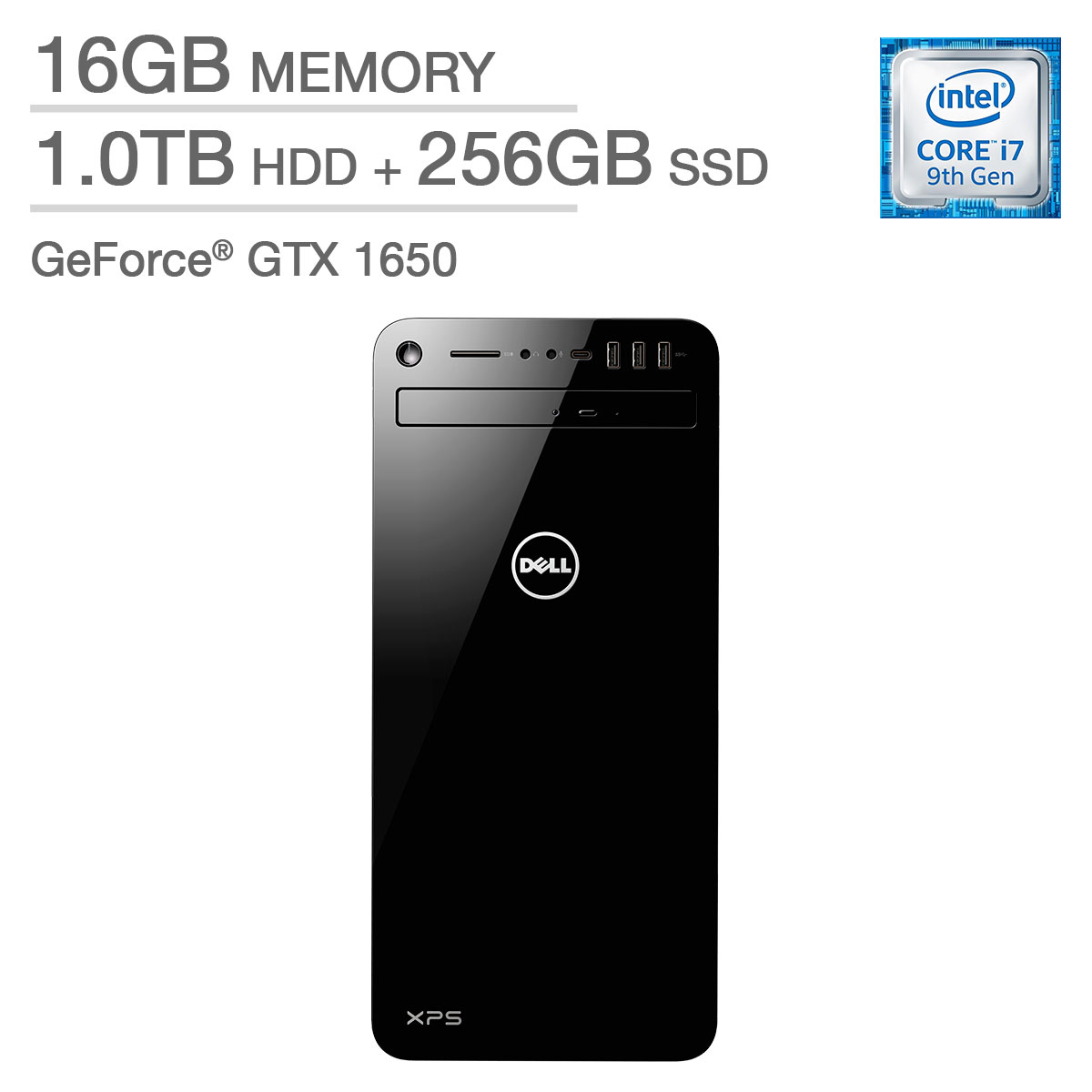 Dell XPS Tower - Intel Core i7 - GeForce GTX 1650 | Costco