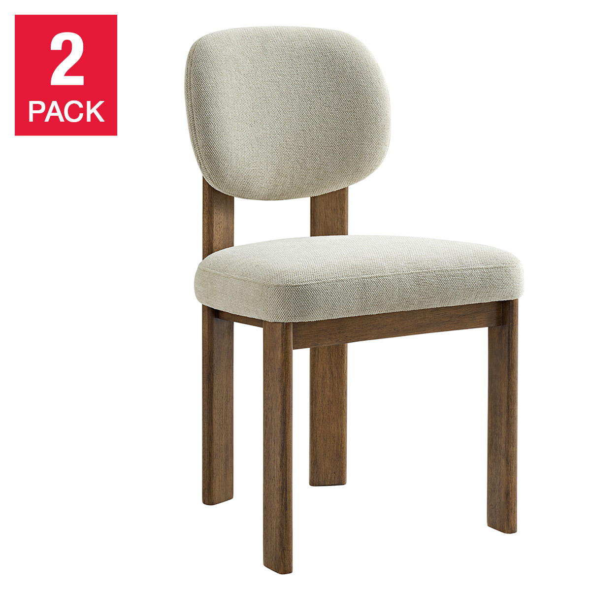Pike and Main Trivoli Fabric Dining Chair, 2-pack