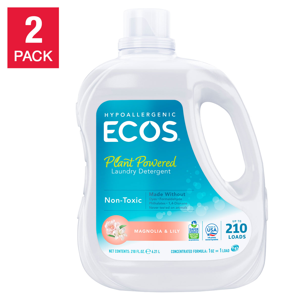 Ecos Magnolia & Lily Laundry Detergent - Thumbnail 2