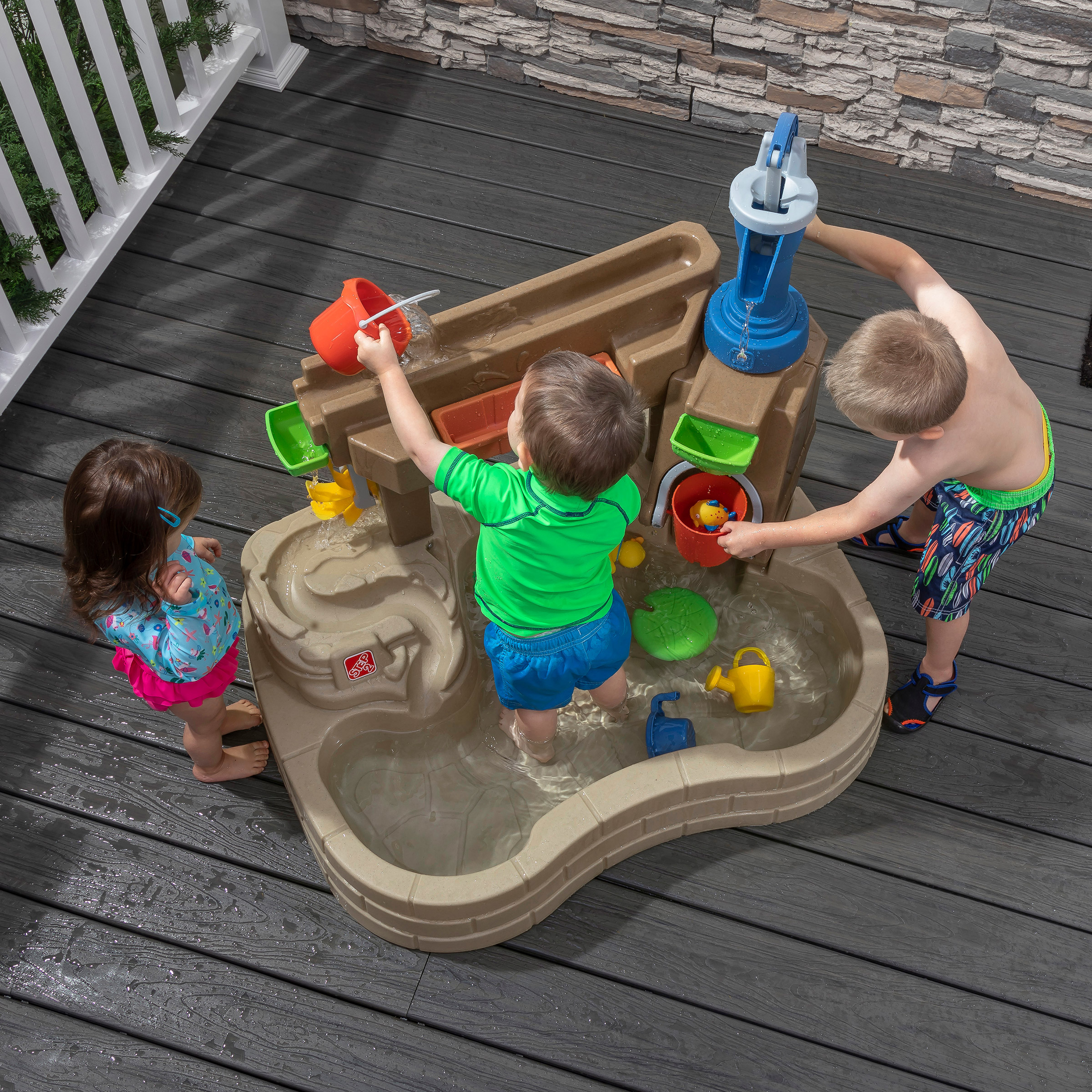 新品 STEP2 ポンプ＆スプラッシュ ディスカバリーポンド コストコ 完売品 Step2 Pump & Splash Discovery Pond | Costco