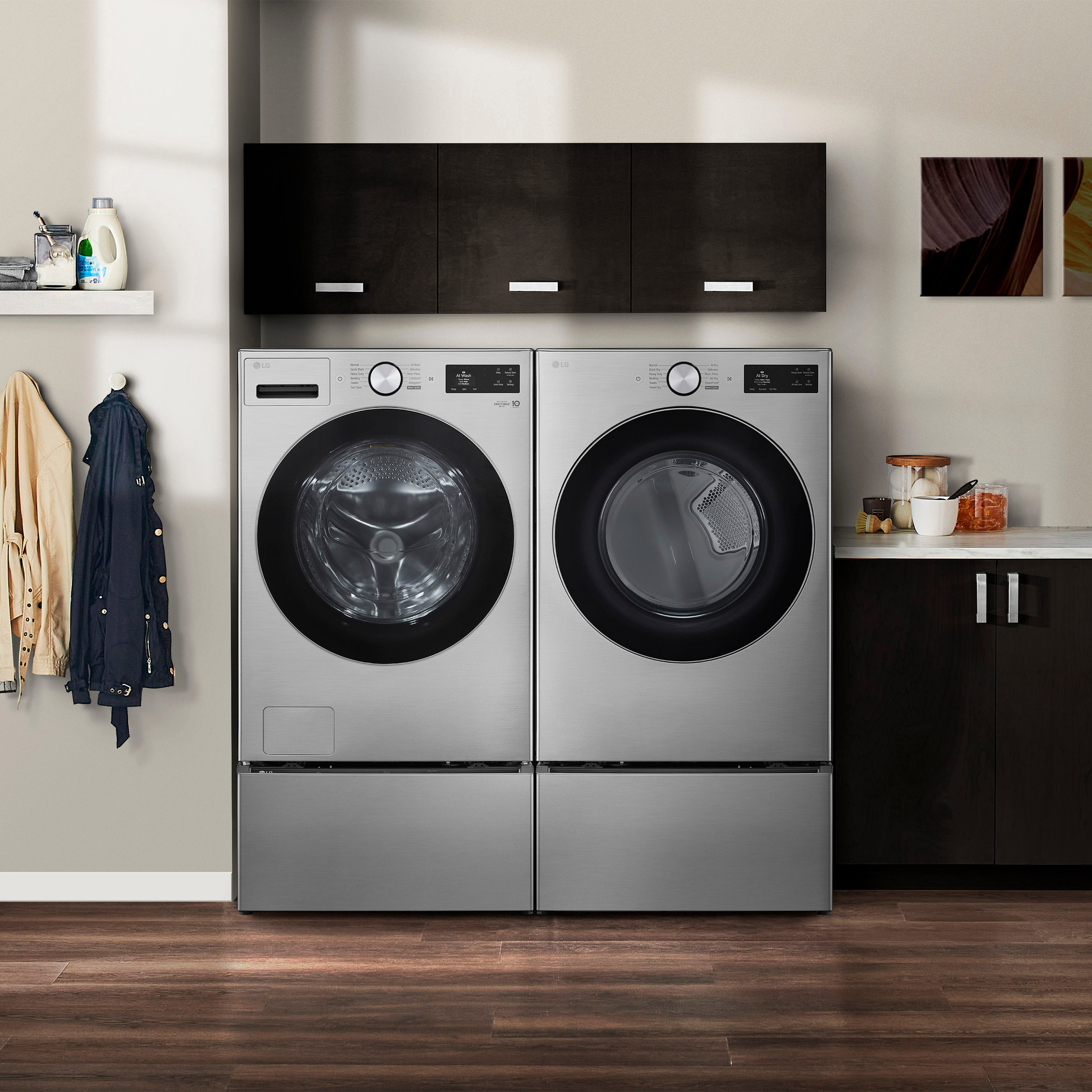 LG 5.0 cu. ft. Mega Capacity Smart Front Load Washer with