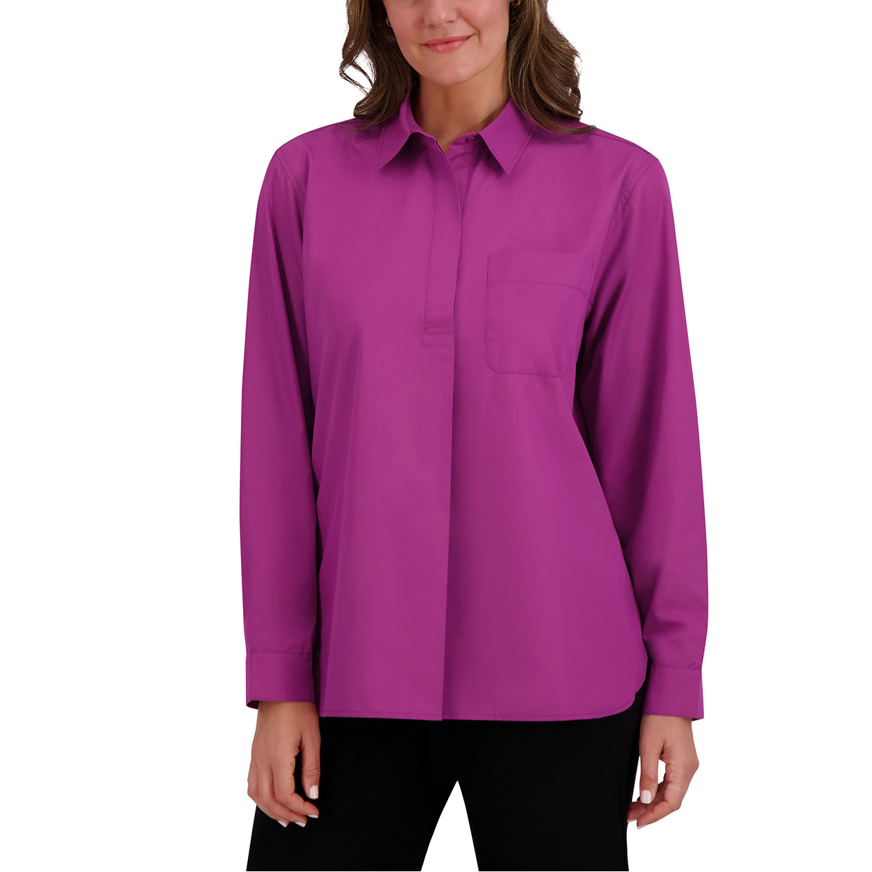 French Connection Women's Henley Blouse