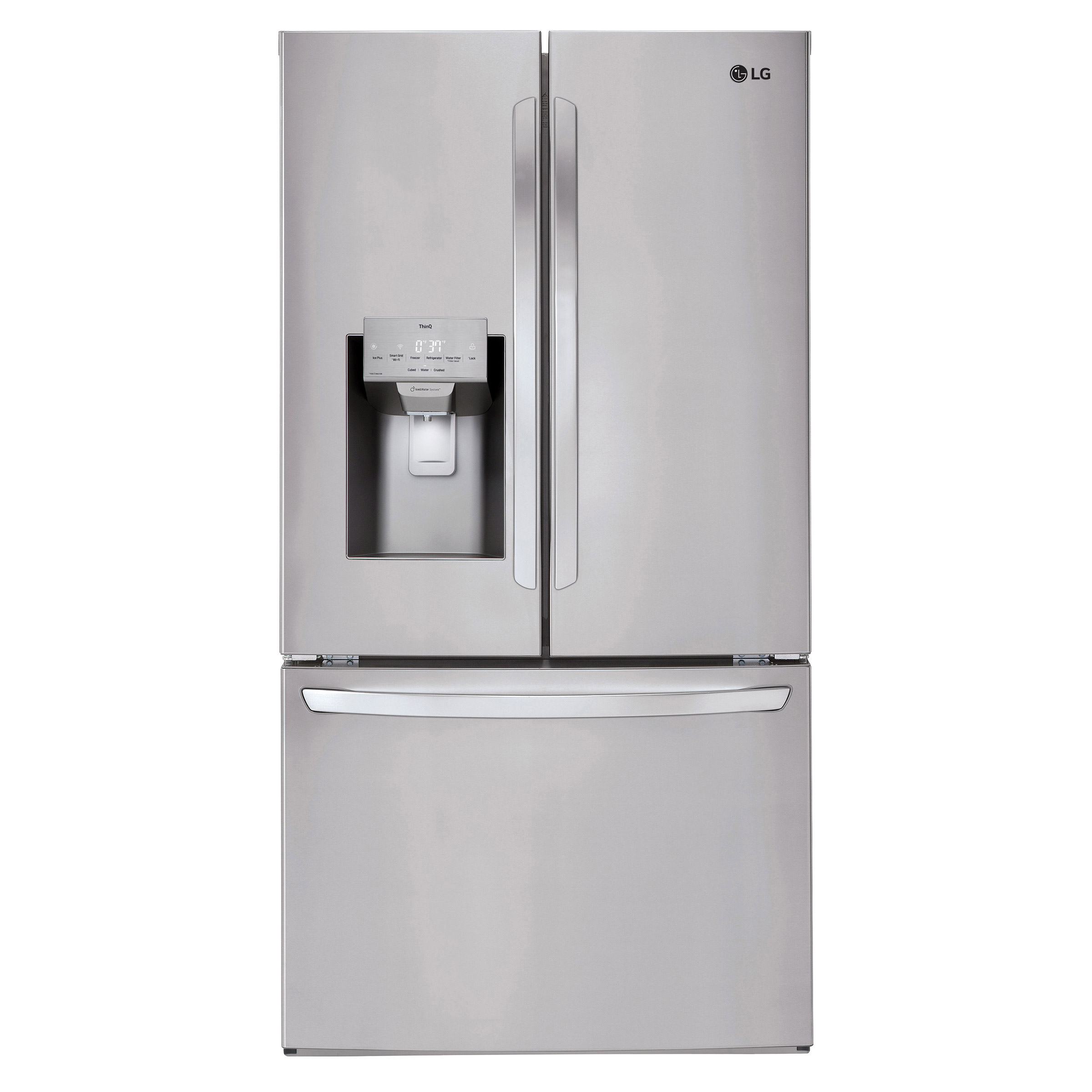 LG 36 in. 28 cu ft. French Door Refrigerator with ThinQ WiFi Connectivity