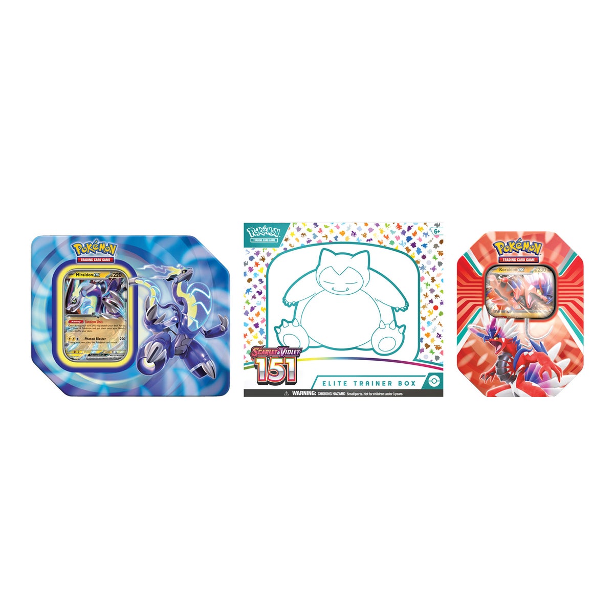 Pokemon Elite Trainer Box: Scarlet & Violet-151 + Miraidon Pokemon Elite Trainer Box: Scarlet & Violet-151 + Miraidon
