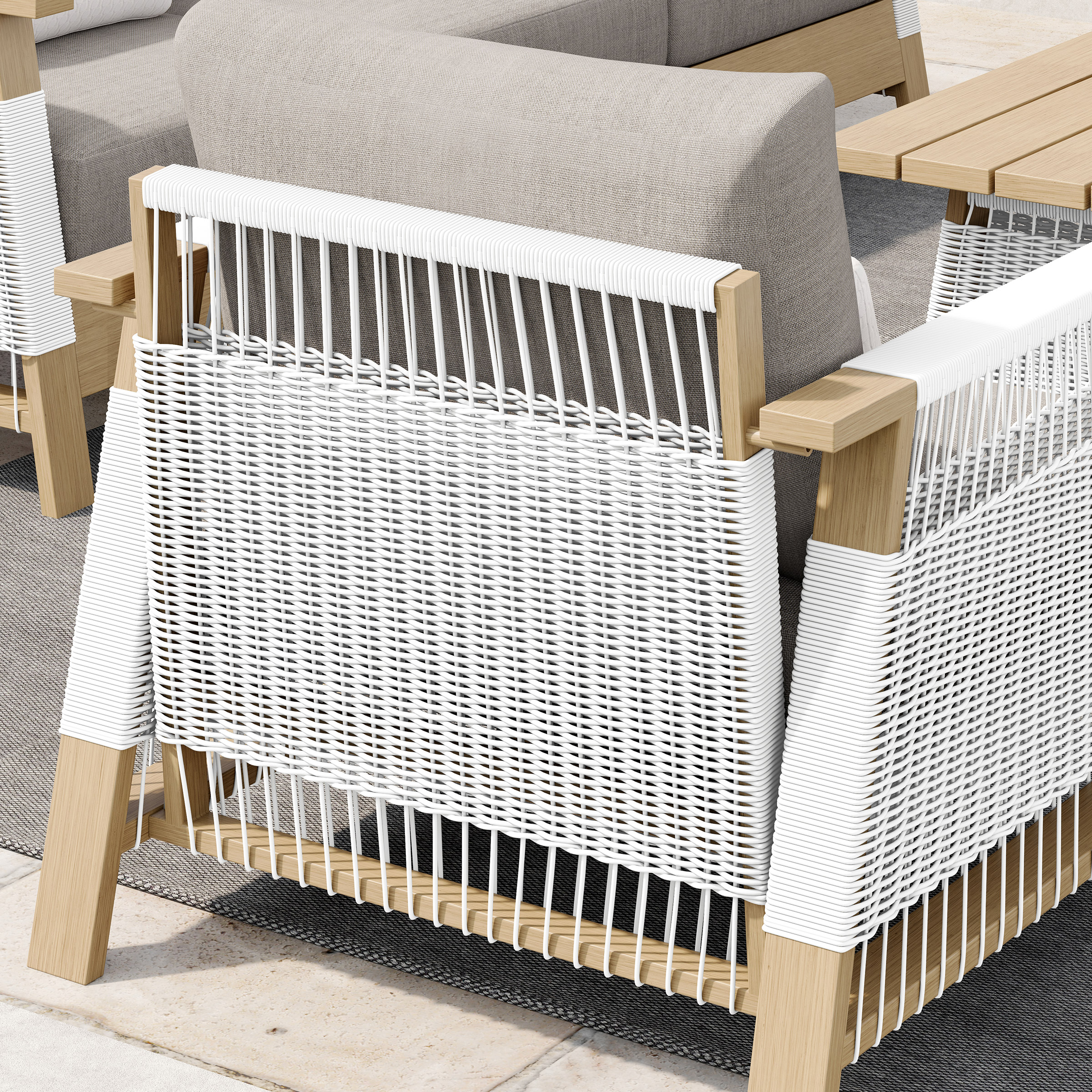 Maia 4-piece Patio Conversation Set | Costco