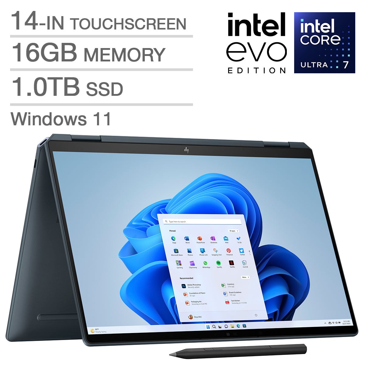 HP Spectre x360 2-in-1 14-in. OLED Touchscreen Intel Evo HP Spectre x360 2-in-1 14-in. OLED Touchscreen Intel Evo