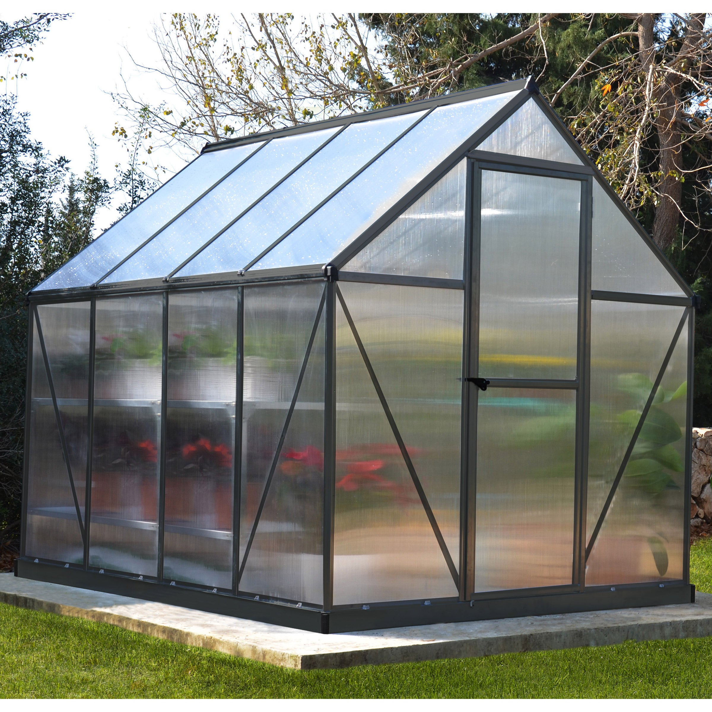 Arinco-houseです Canopia by Palram Build & Grow Twin-Wall Greenhouse | Costco