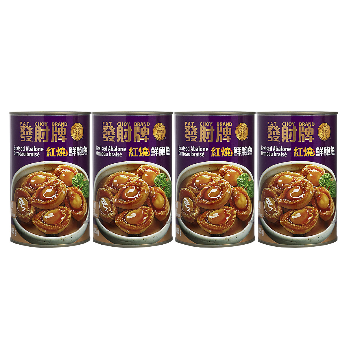 Fat Choy Braised Abalones, 4 × 425 g