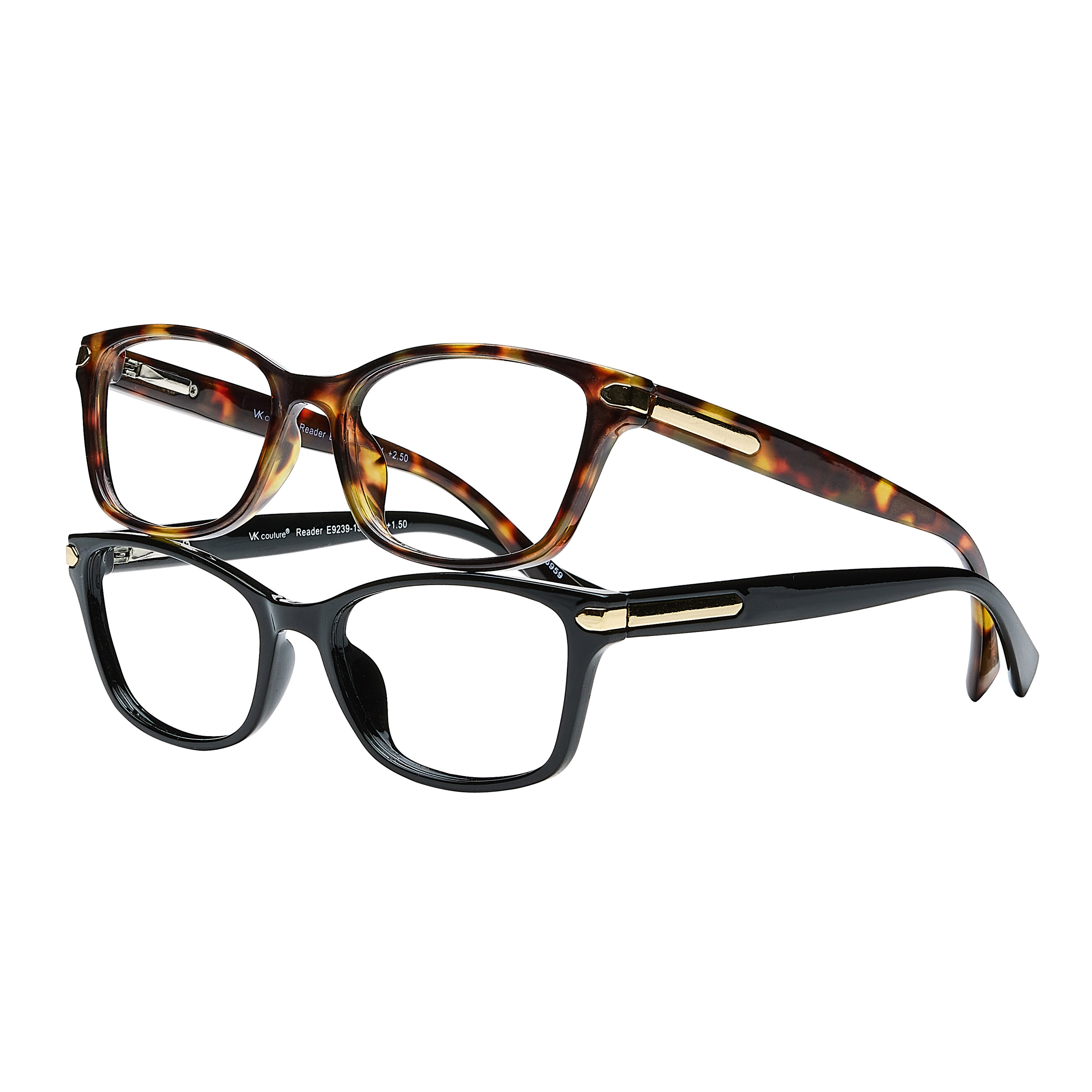 Innovative Eyewear Julia Readers with Blue Light Protection, Pack of 2