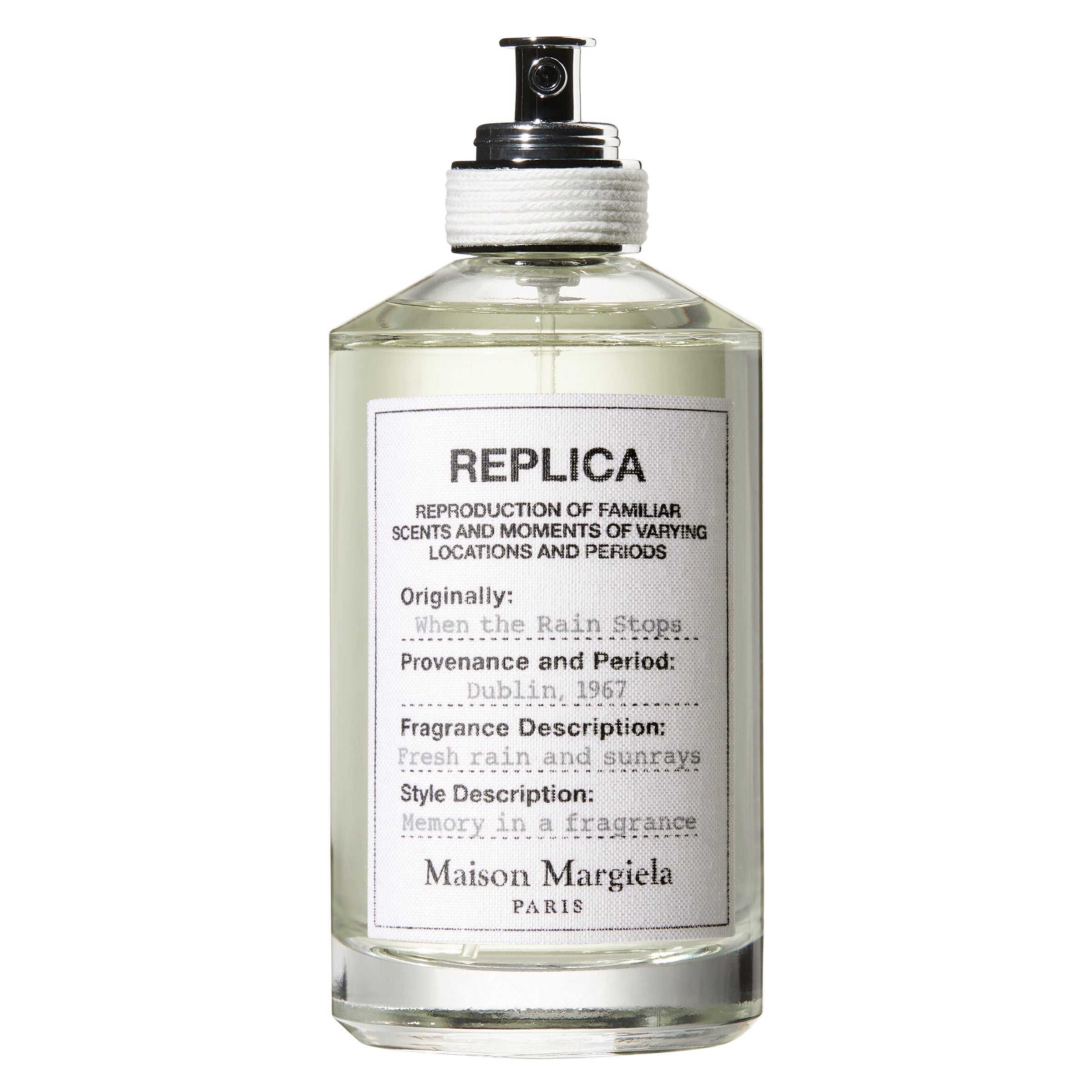 マルジェラ REPLICA when the Rain Stops Maison Margiela Replica When the Rain Stops Eau de Toilette, 3.4