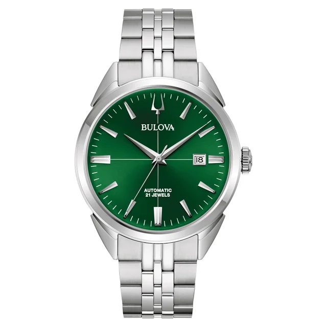 Bulova Classic Sutton Stainless Steel Automatic Men's Watch, 41mm