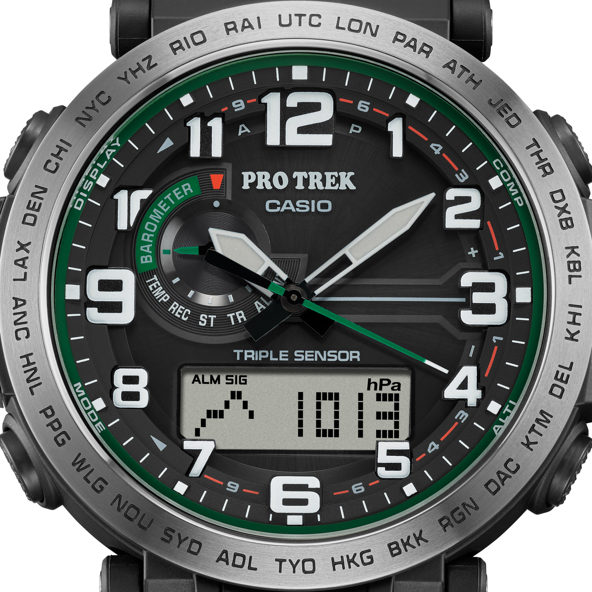 Casio Pro Trek Men's Quartz Watch, 51.5mm | Costco