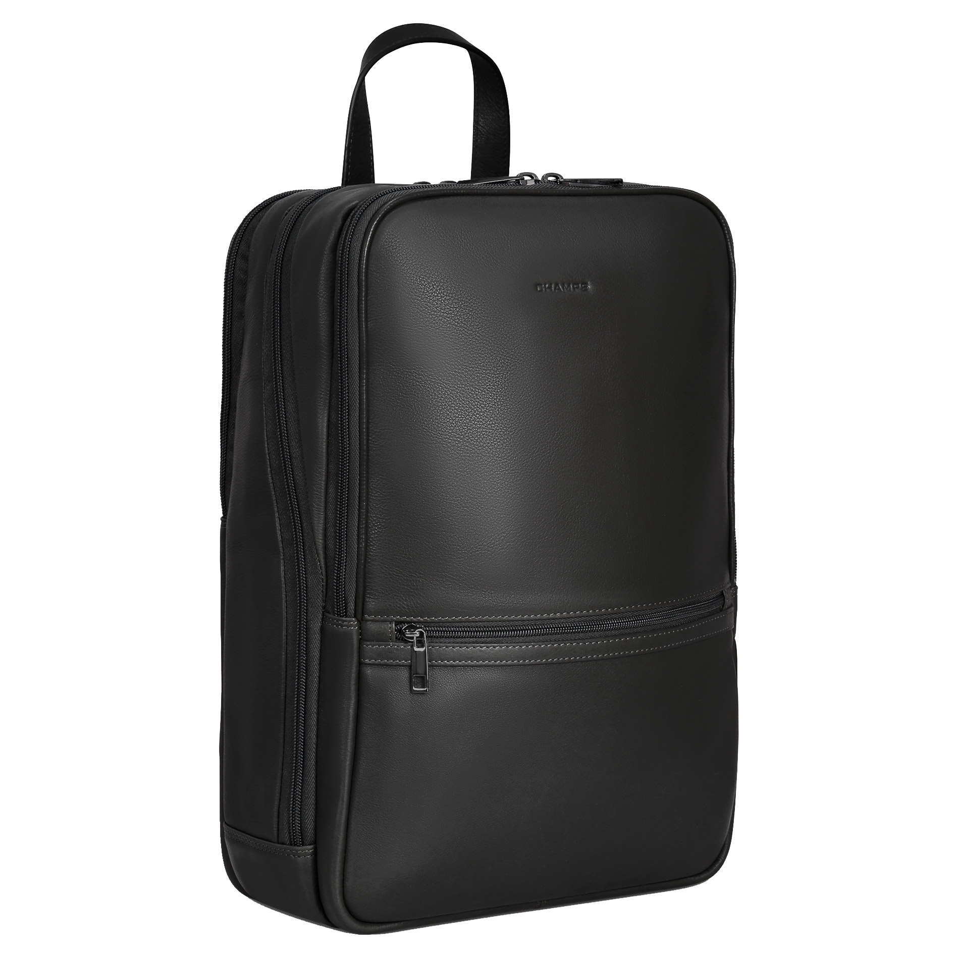 Champs – Sac-a-dos en cuir de la collection Onyx, 15 L