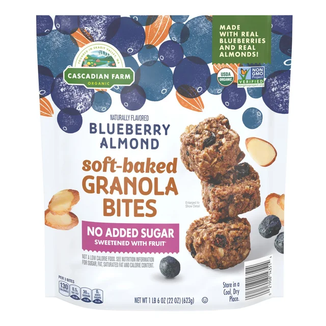 CASCADIAN FARM GRANOLA BITES 1.375LBS