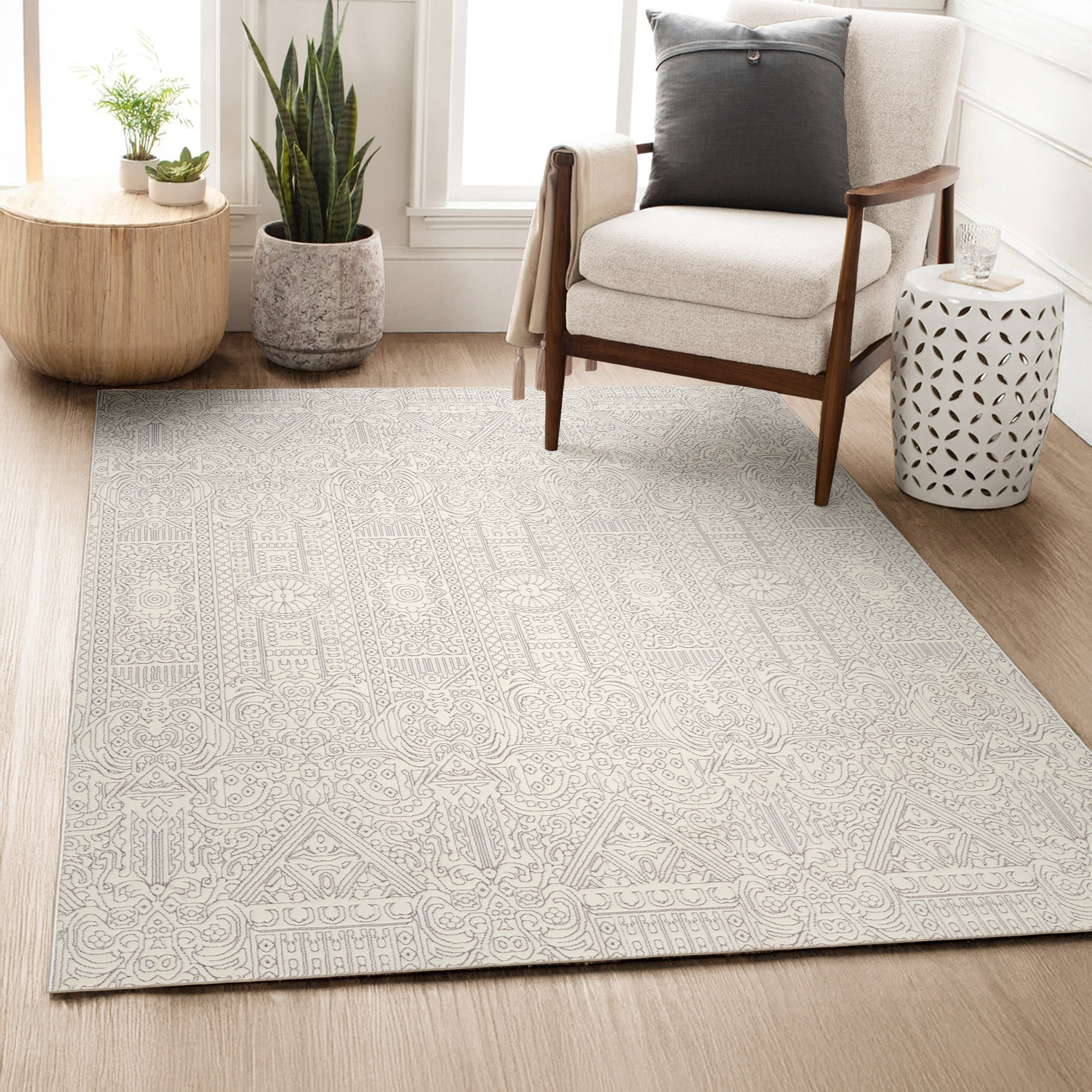 Helios Area Rug Collection  Hayley Cream