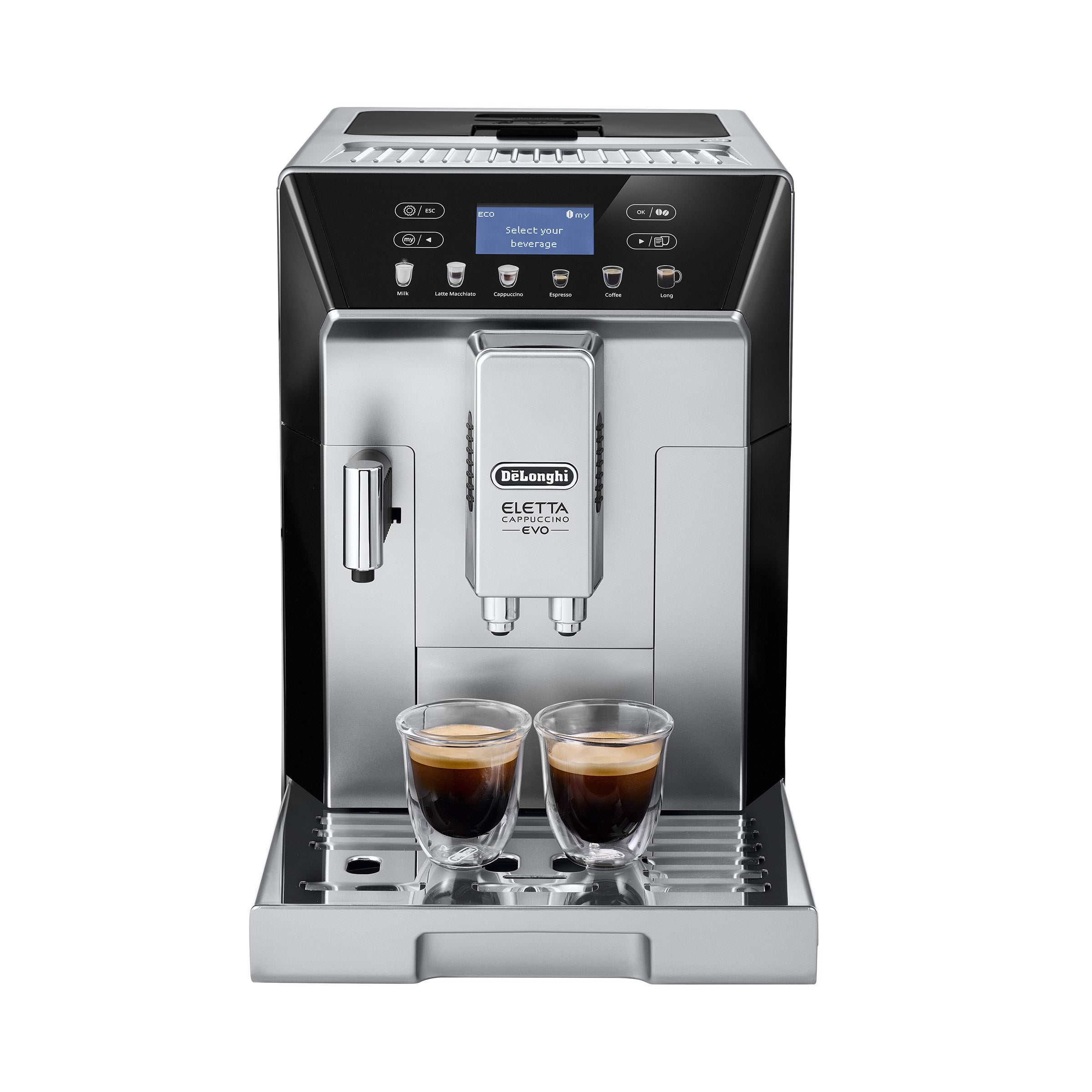 De'Longhi ELETTA CAPPUCCINO エスプレッソマシン De'Longhi Eletta Evo Fully Automatic Coffee Machine | Costco