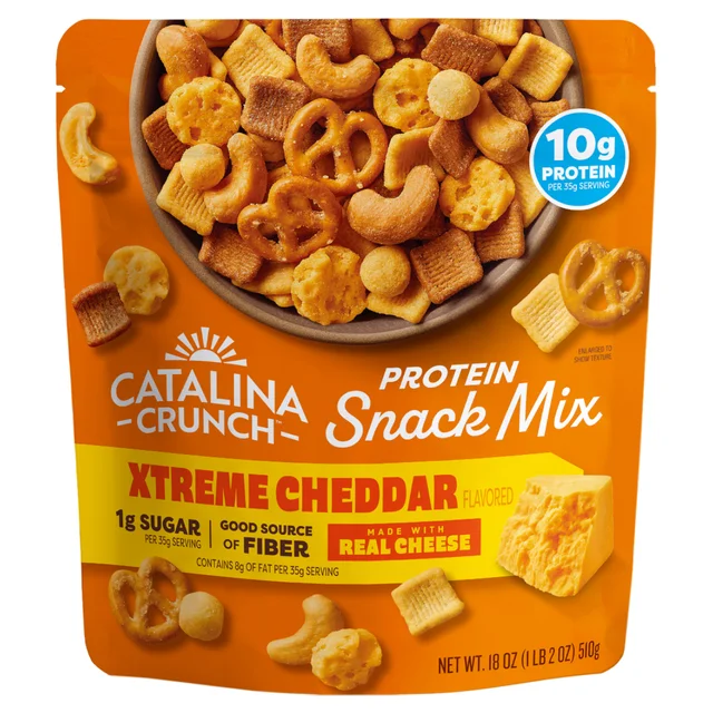 CATALINA SNACKS XTREME CHEDDAR MIX 18 OZ