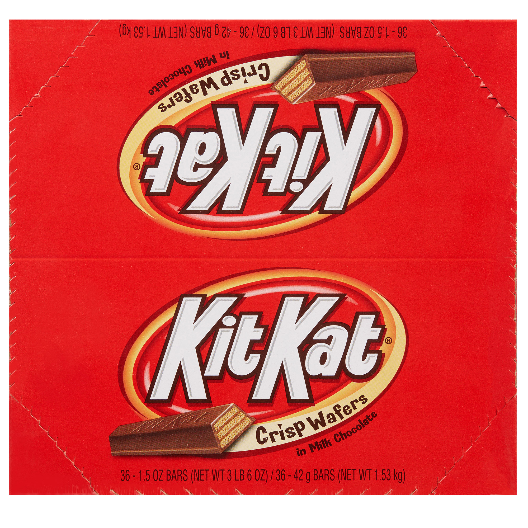 Kit Kat Crisp Wafers In Milk Chocolate  1.5 oz  36-count