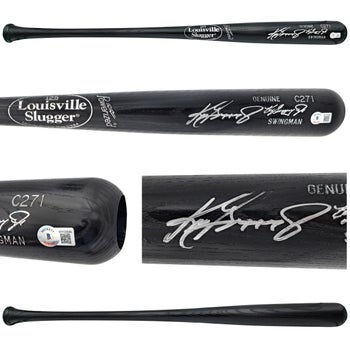 Ken Griffey Jr. Autographed Black Louisville Slugger Ken Griffey Jr. Autographed Black Louisville Slugger