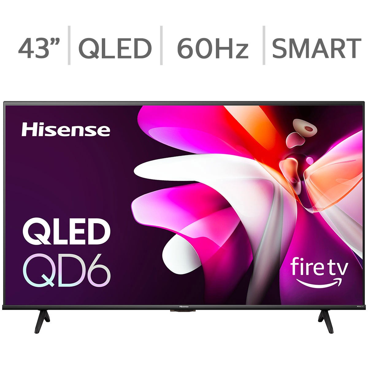 新品（2026年1月）Hisense 43インチ 4Kテレビ 液晶テレビ 43A6H [43V型 /4K対応 /YouTube対応] Hisense｜ハイセンス