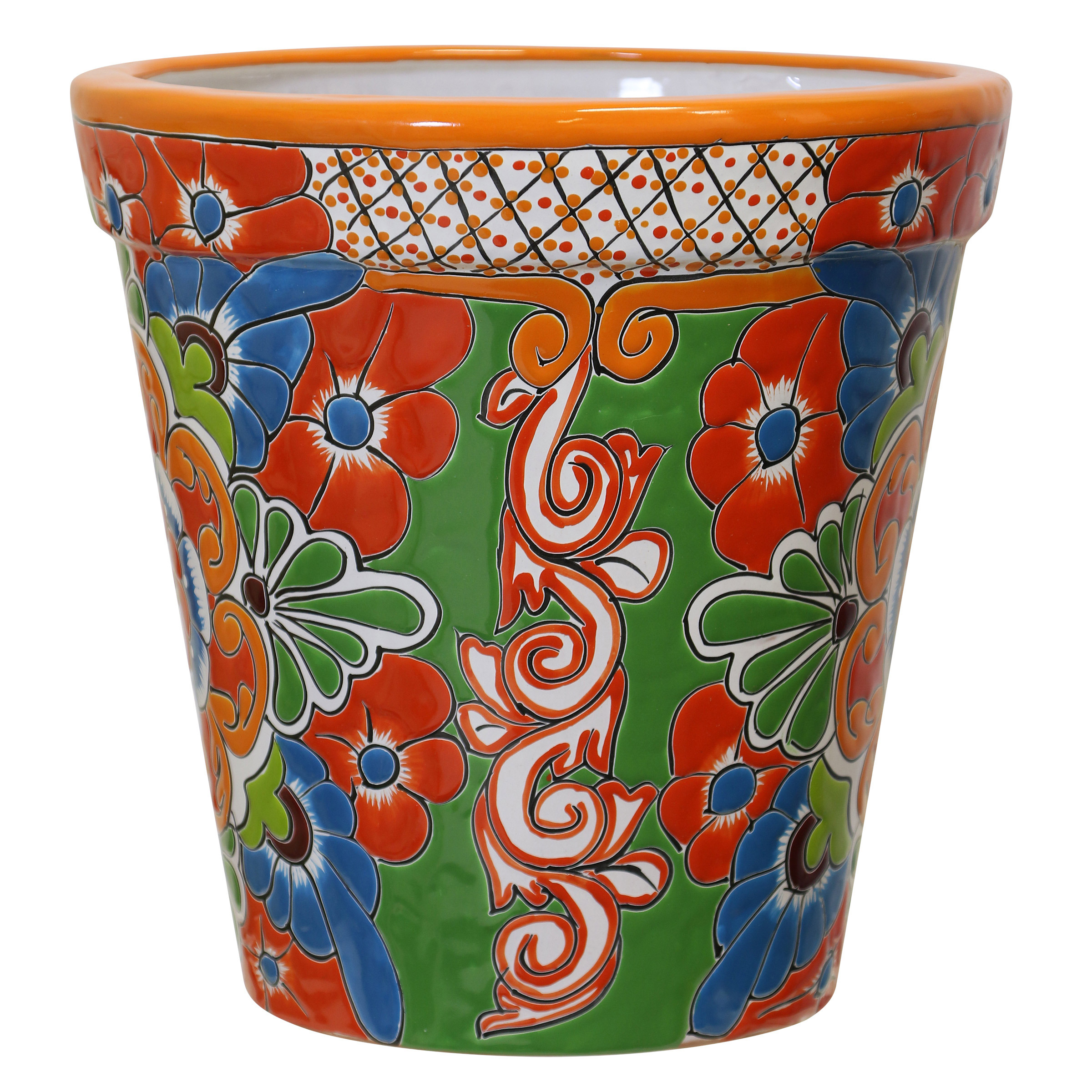 Stylecraft 15” Talavera Planter | Costco