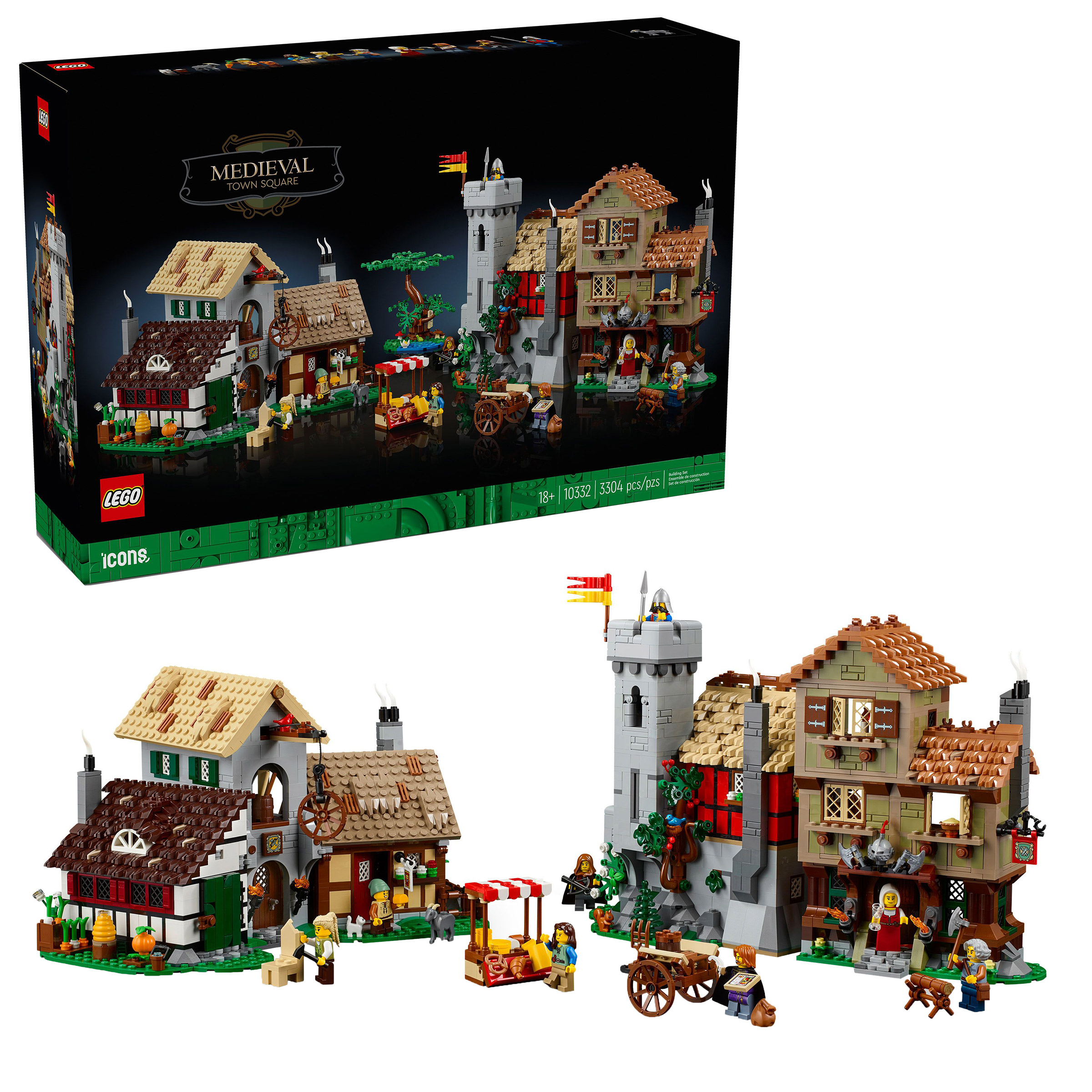 LEGO Icons Medieval Town Square 10332
