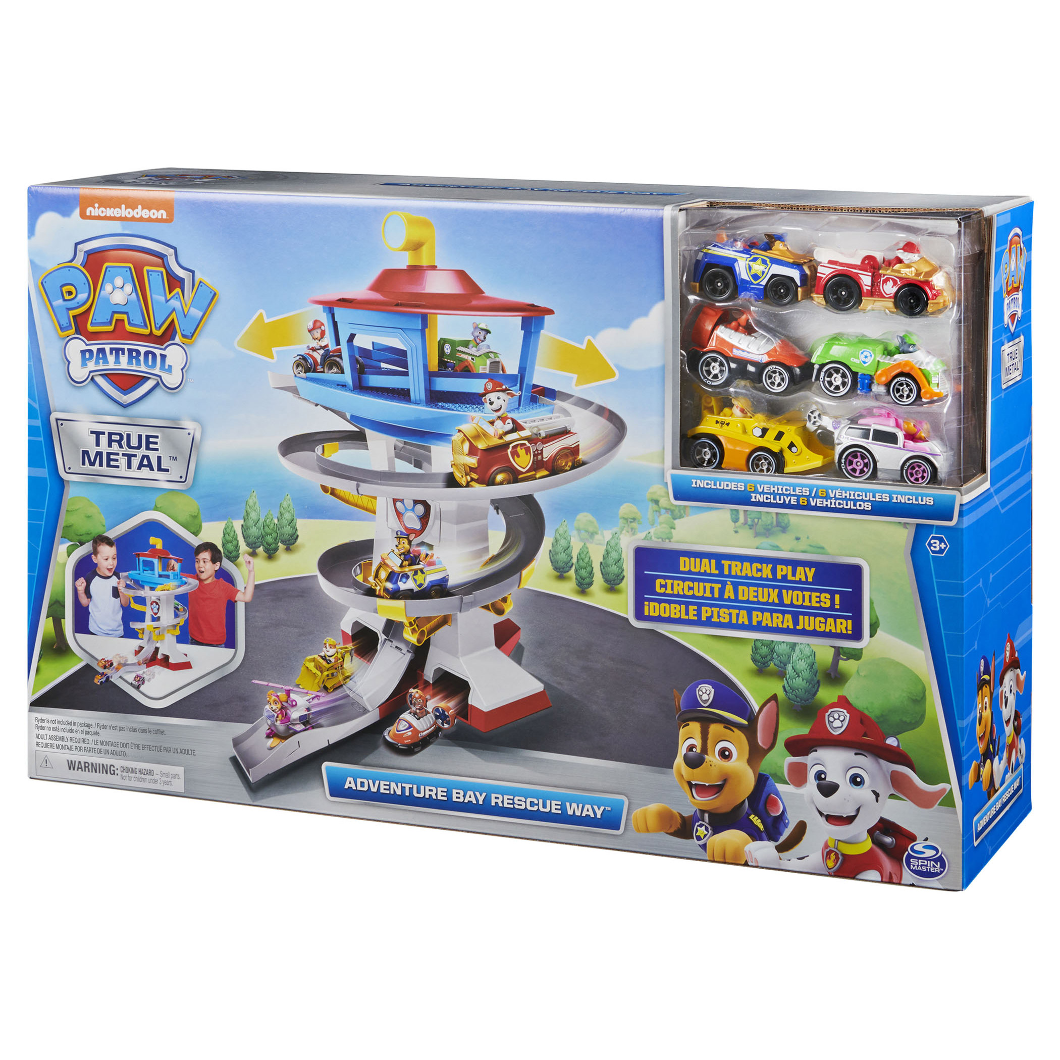 Paw Patrol Adventure Bay Rescue Way with Six Vehicles 