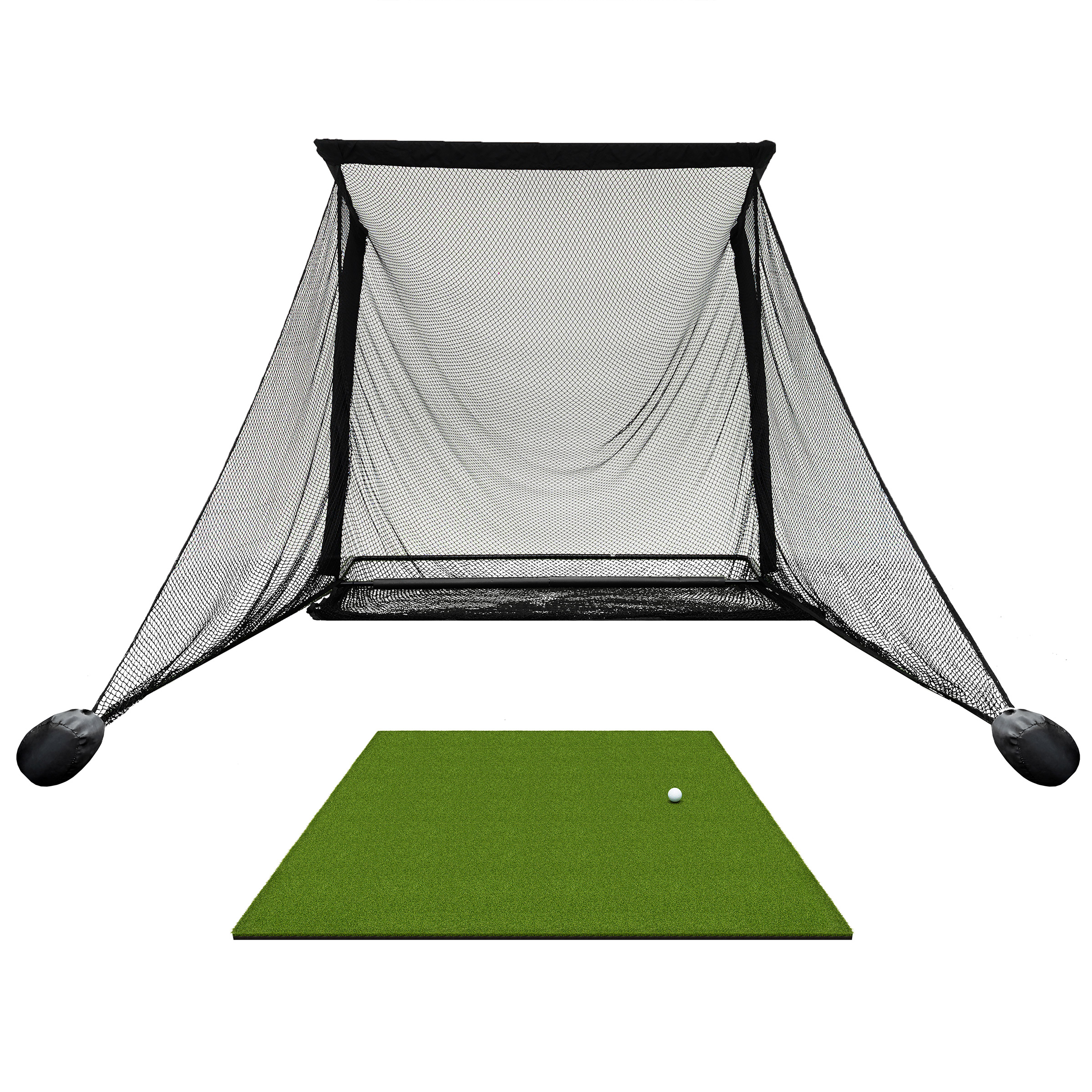 SimSpace Deluxe Golf Net and Premium Hitting Mat