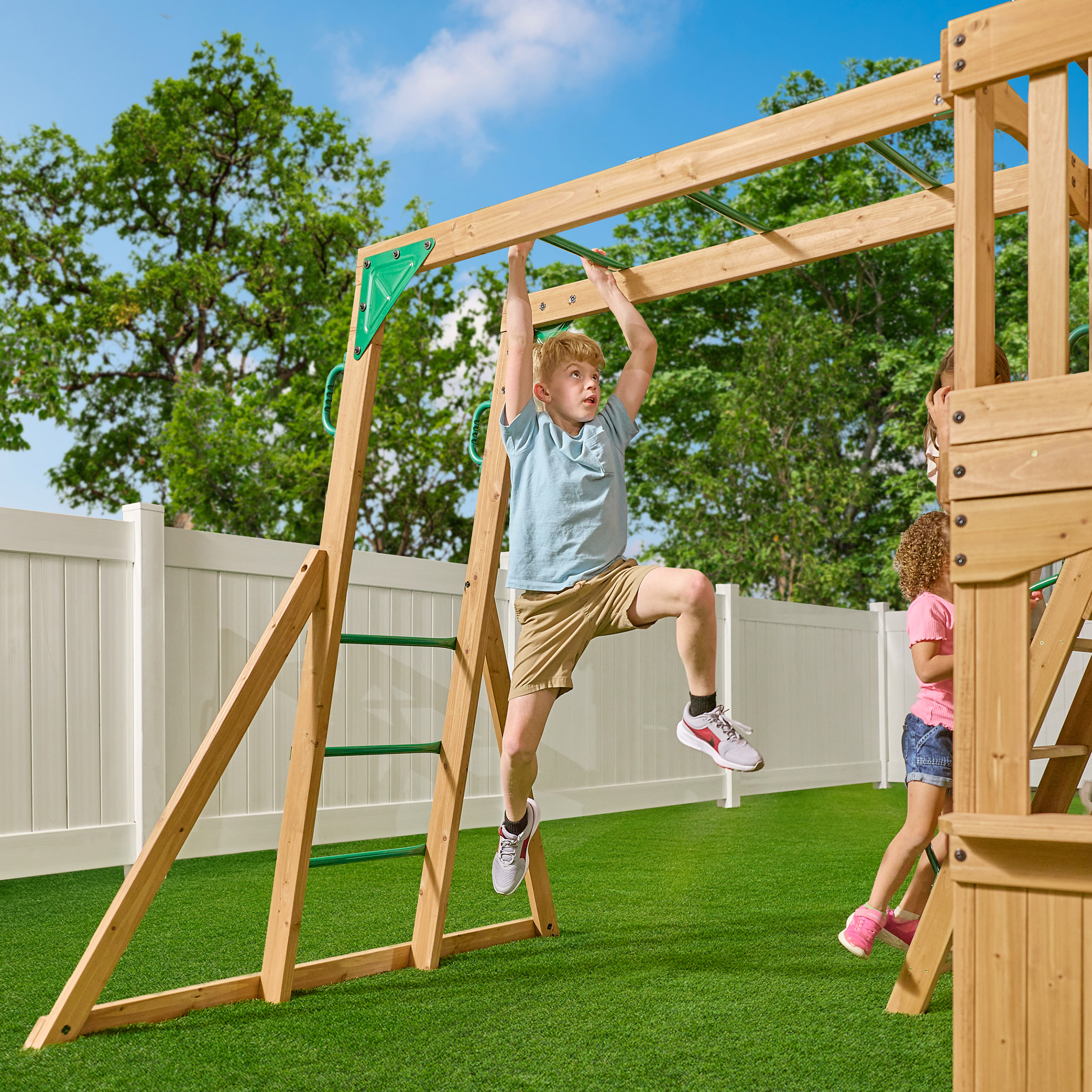 Backyard Discovery Edgewood Swing Set - Do It Yourself | Costco