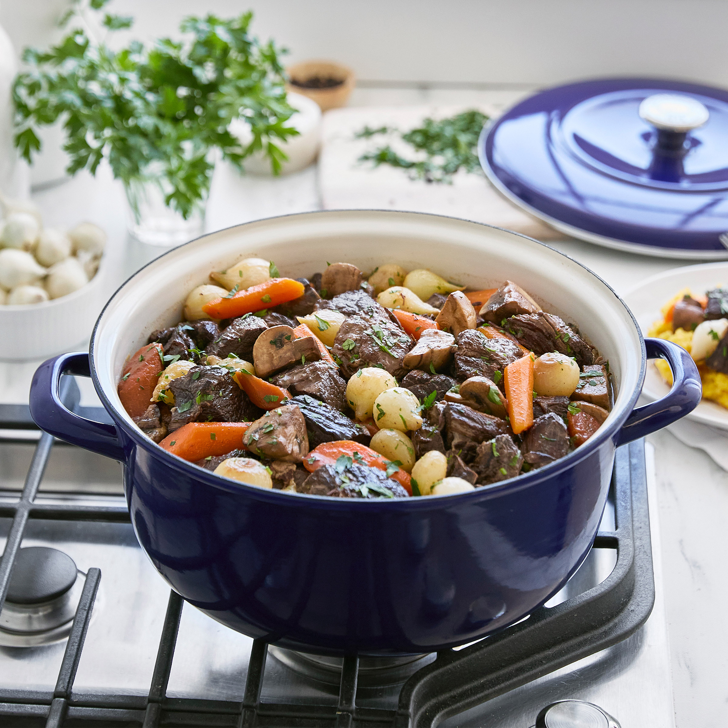 Merten & Storck Enameled Iron Dutch Oven - Thumbnail 4