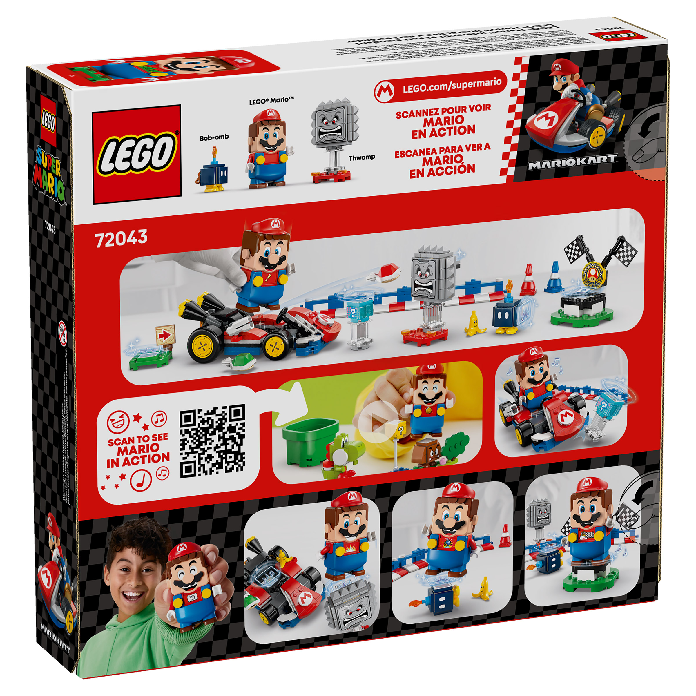 LEGO Super Mario: Mario Kart – Interactive LEGO Mario & Standard