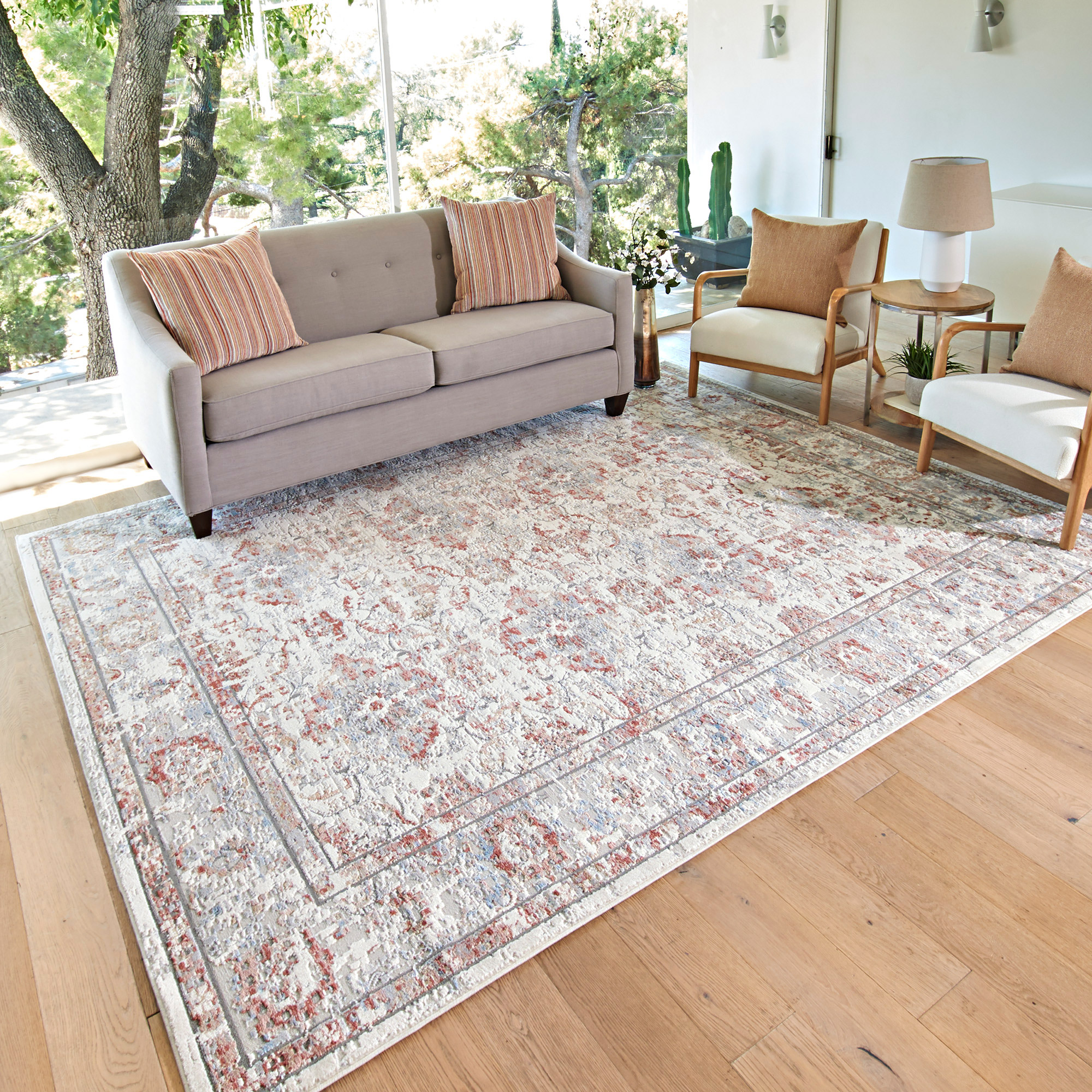 Gertmenian Brio Indoor Area Rug - Forsyth Red | Costco