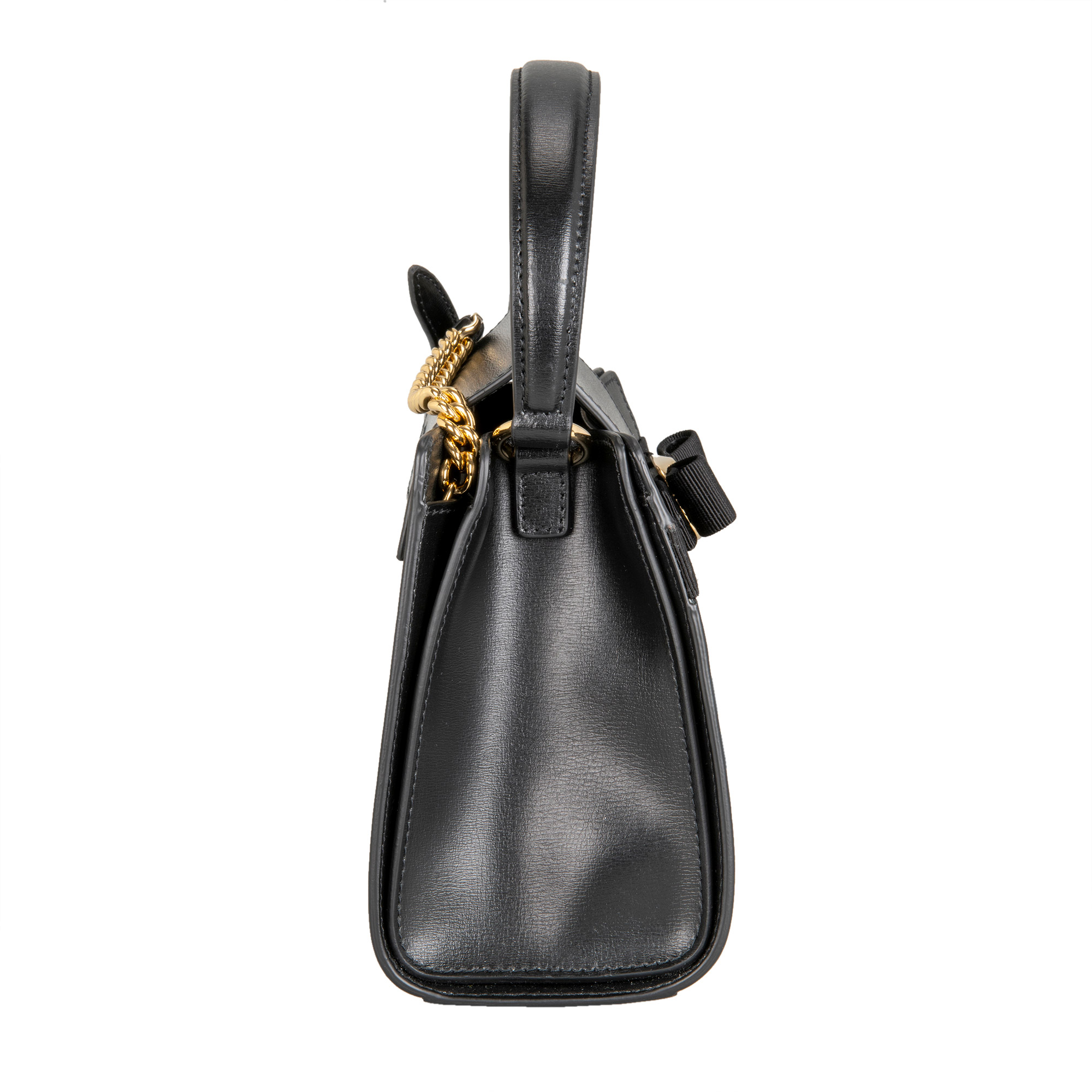 Salvatore Ferragamo VARA 17 ブラック Ferragamo Vara Top Handle Bag Nero, Black | Costco