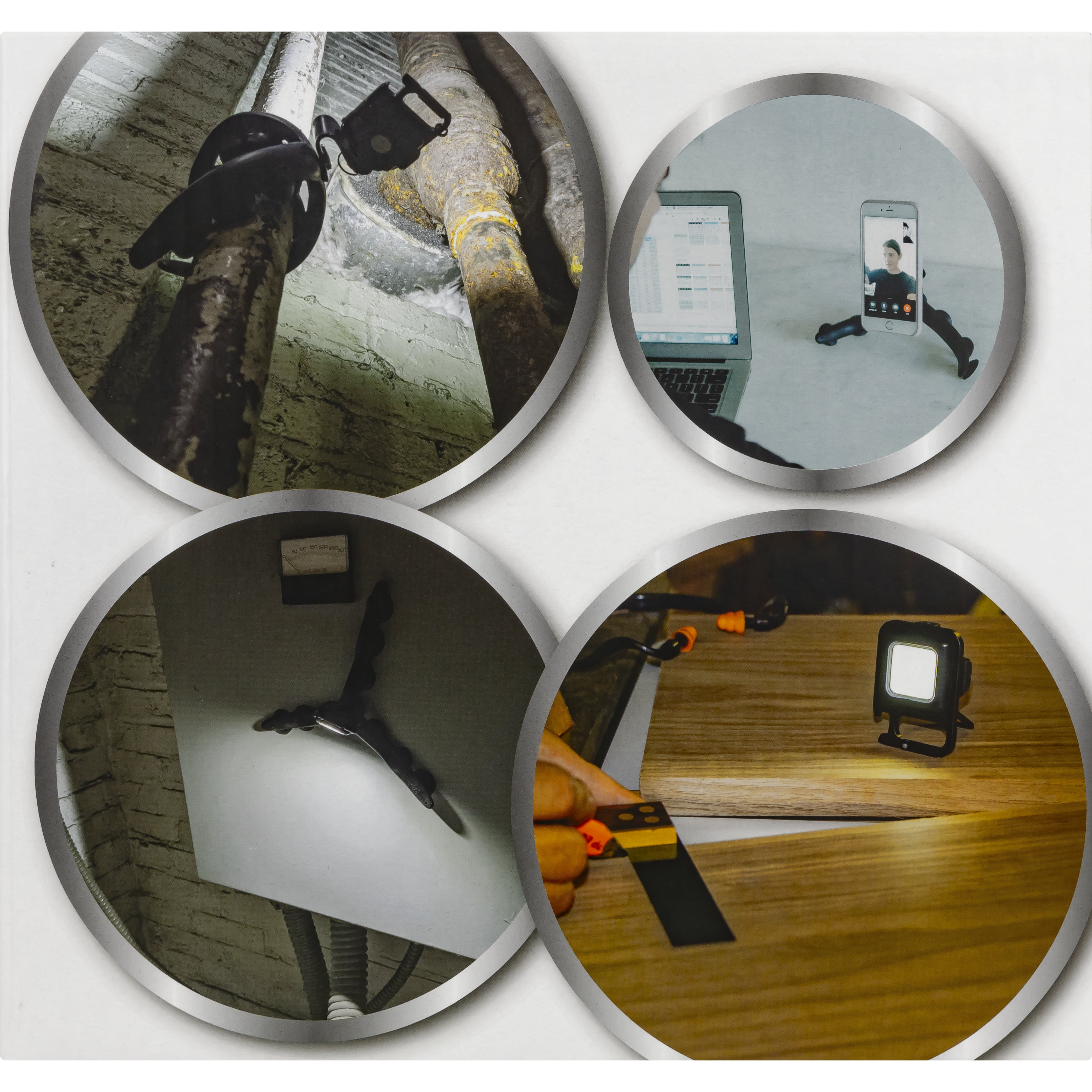 Tenikle 360° Universal Mount and Kodiak Kompanion Work Light, The