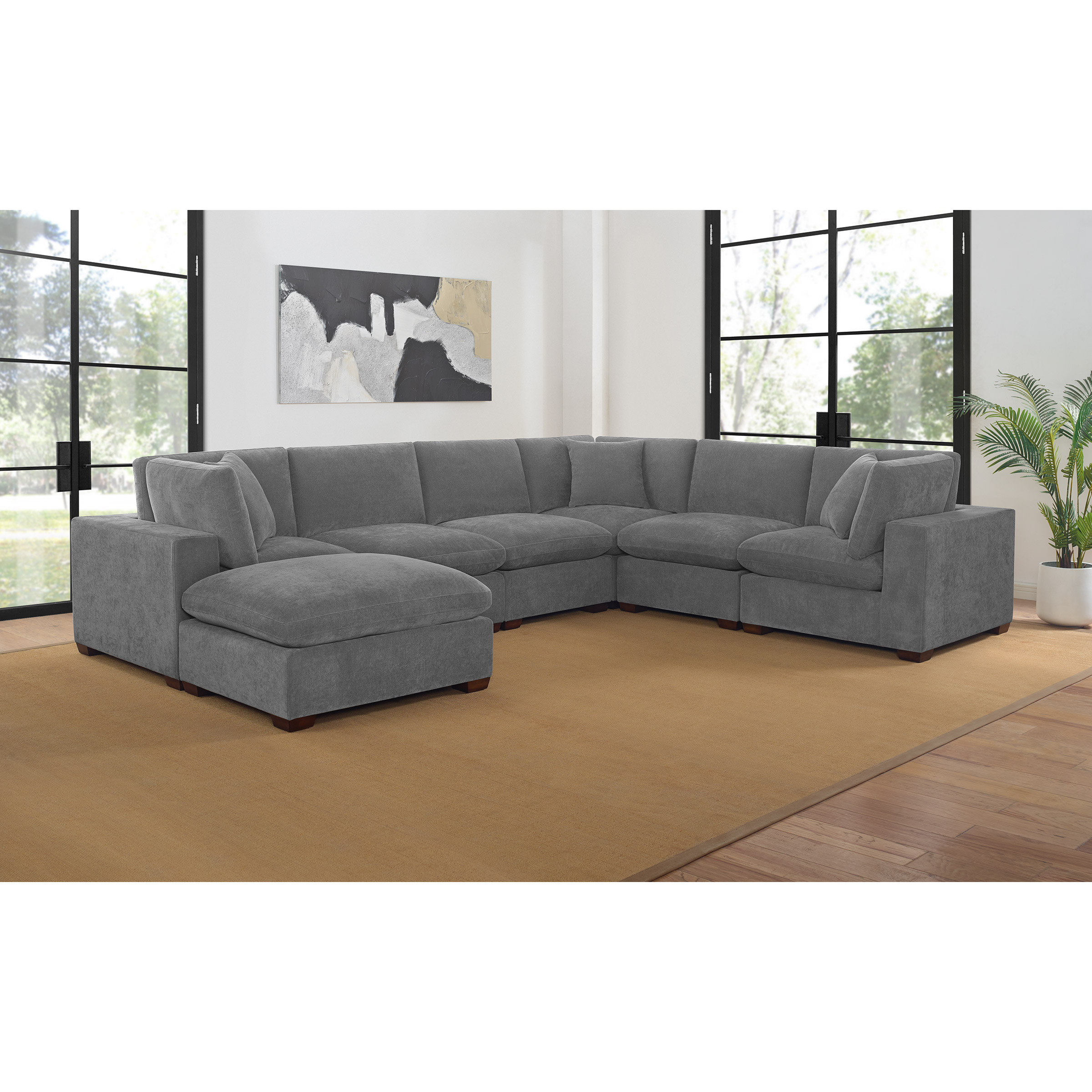 Thomasville Lowell 8-piece Fabric Modular Sectional | Costco