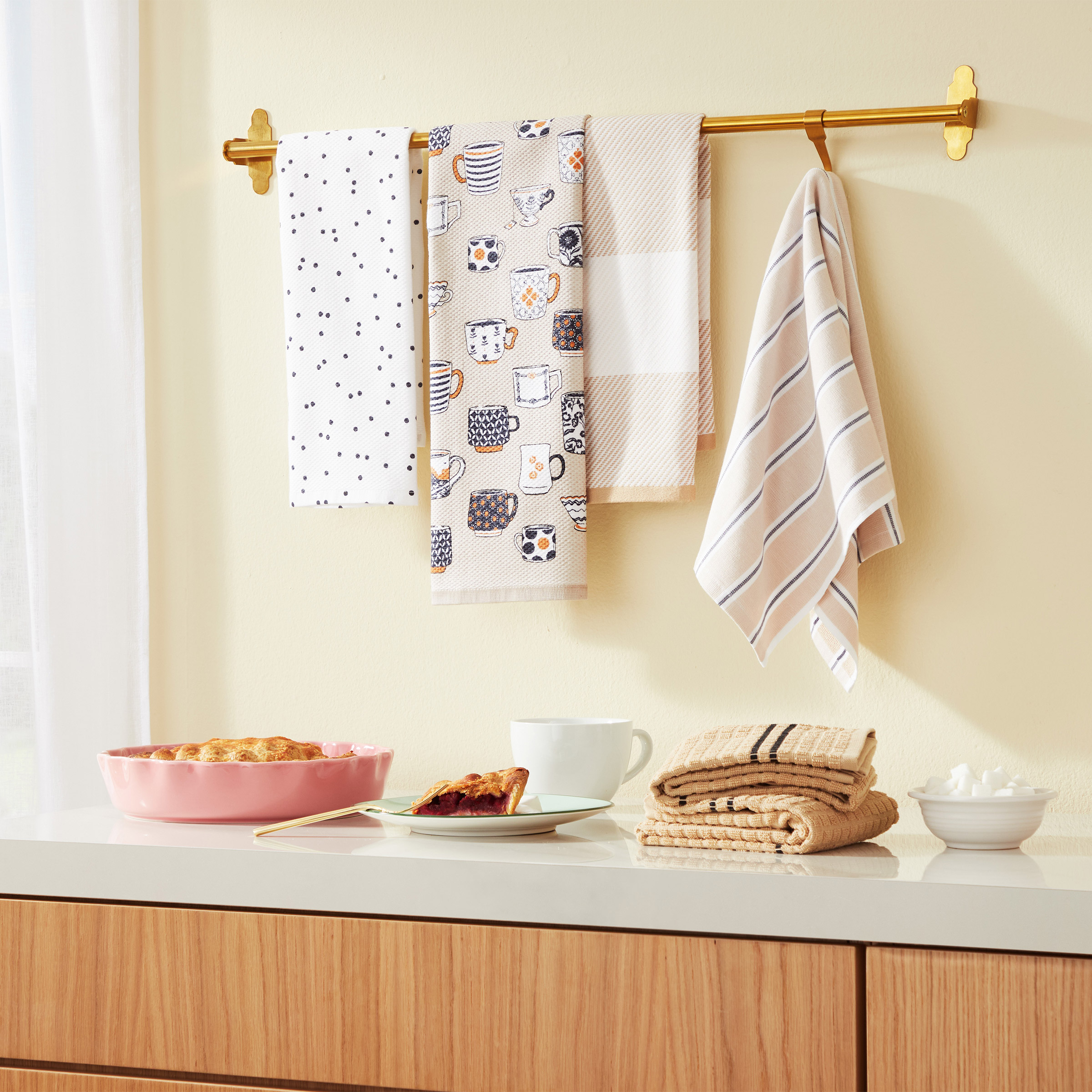 Kate Spade Kitchen Towels, 6-pack