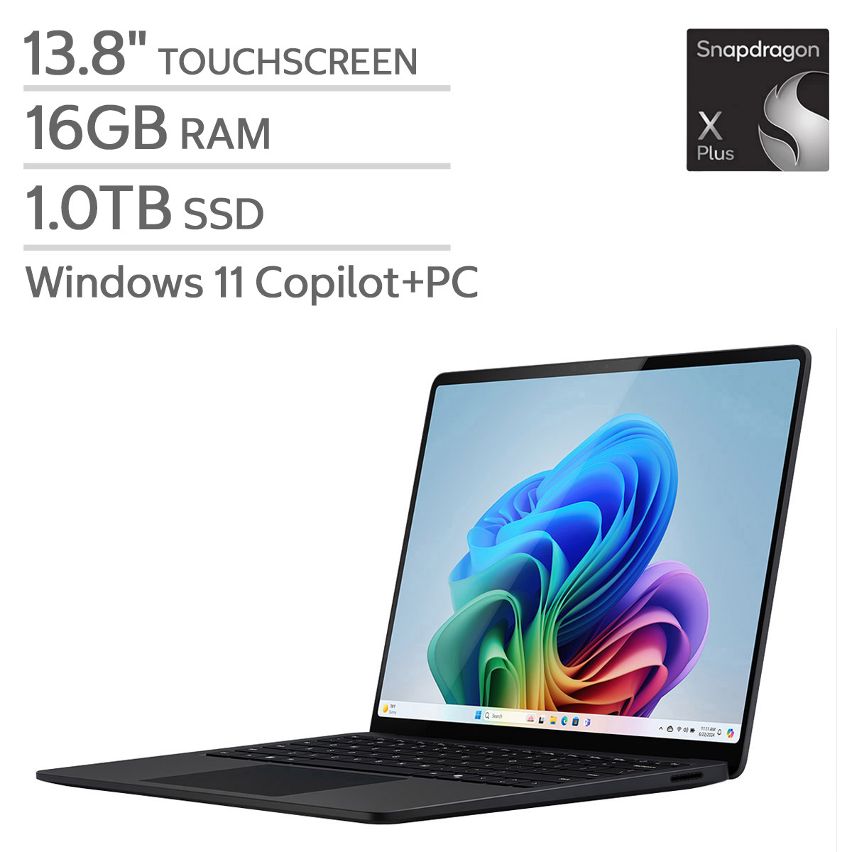 Microsoft Surface Laptop Copilot+ PC 13.8